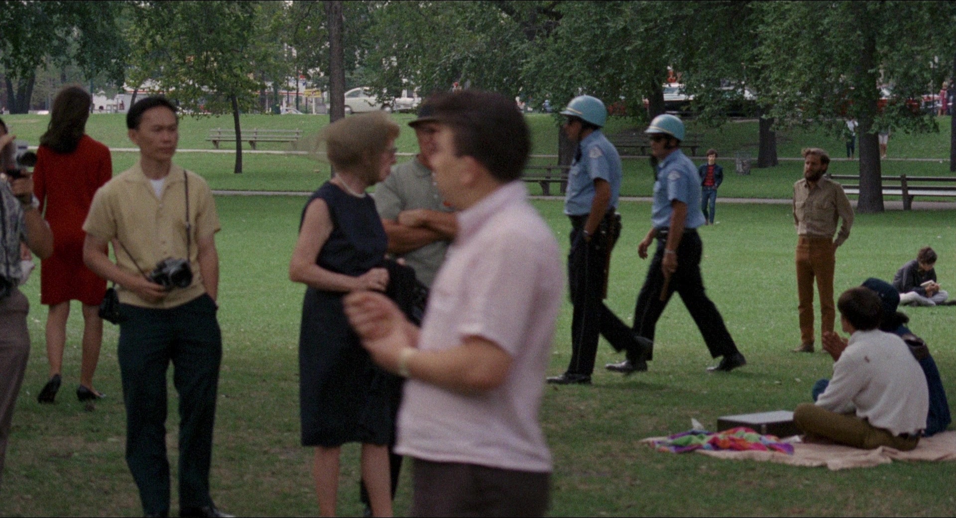 Medium Cool (1969), wide, 1.85:1 — film still