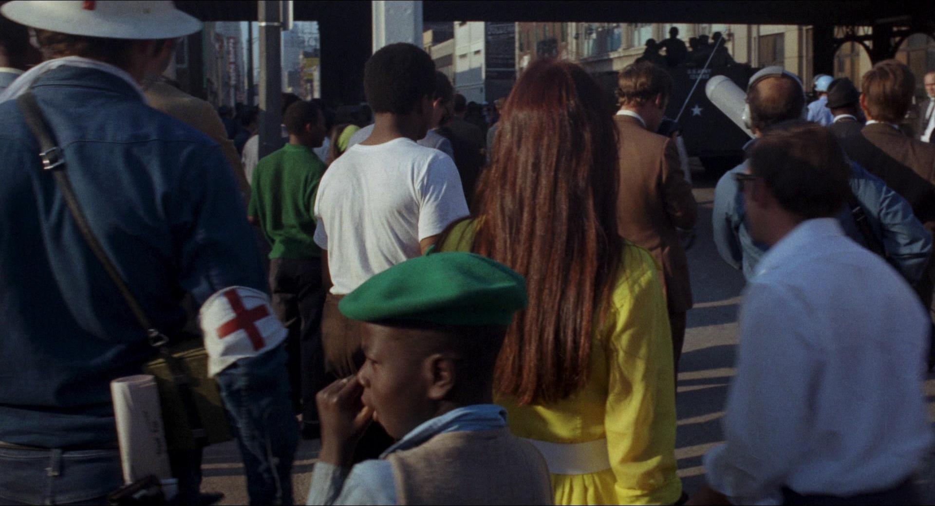 Medium Cool (1969), wide, 1.85:1 — film still