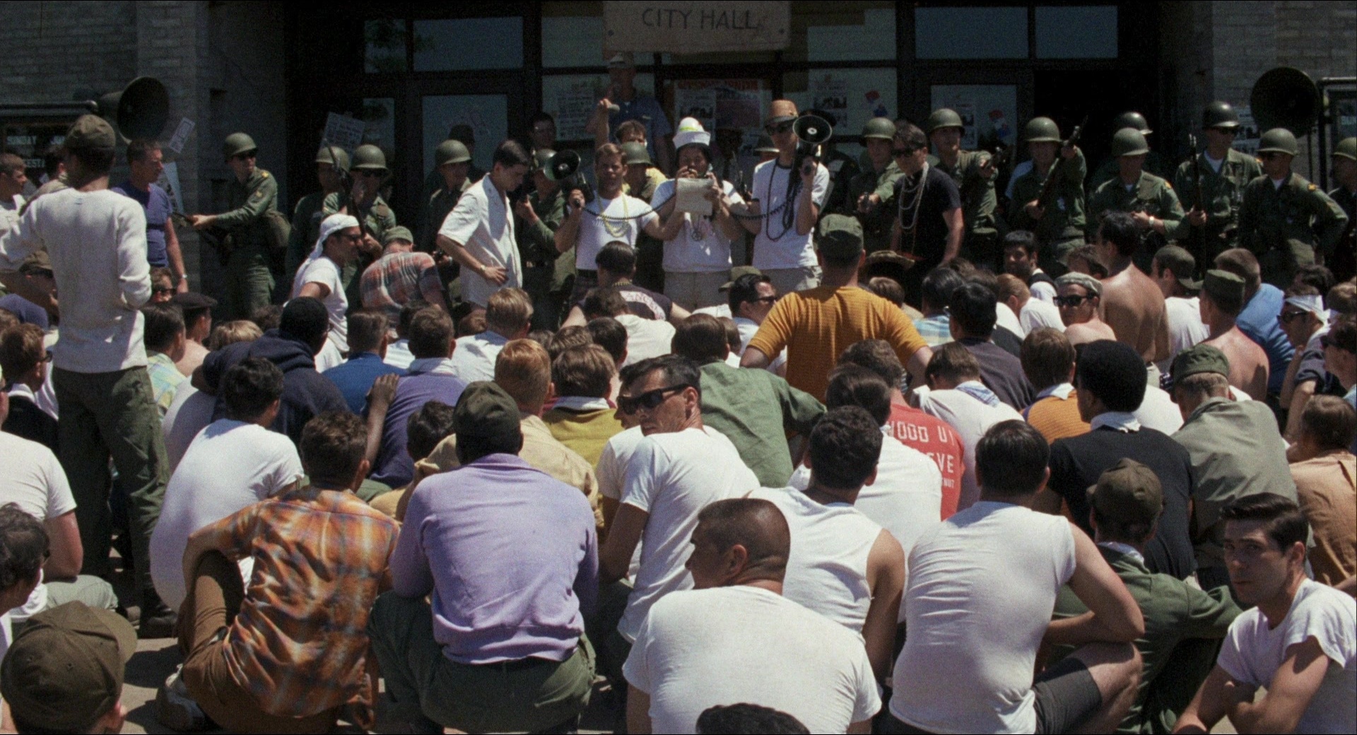 Medium Cool (1969), wide, 1.85:1 — film still