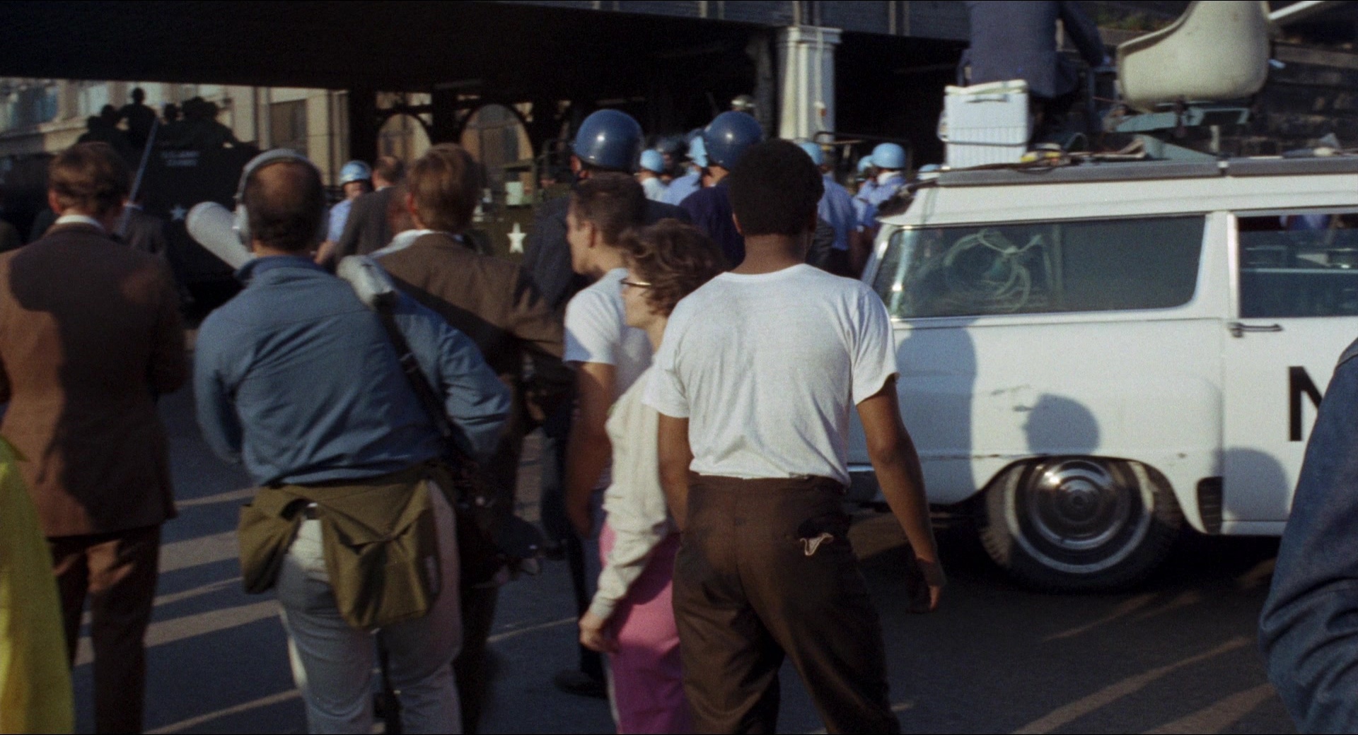 Medium Cool (1969), wide, 1.85:1 — film still
