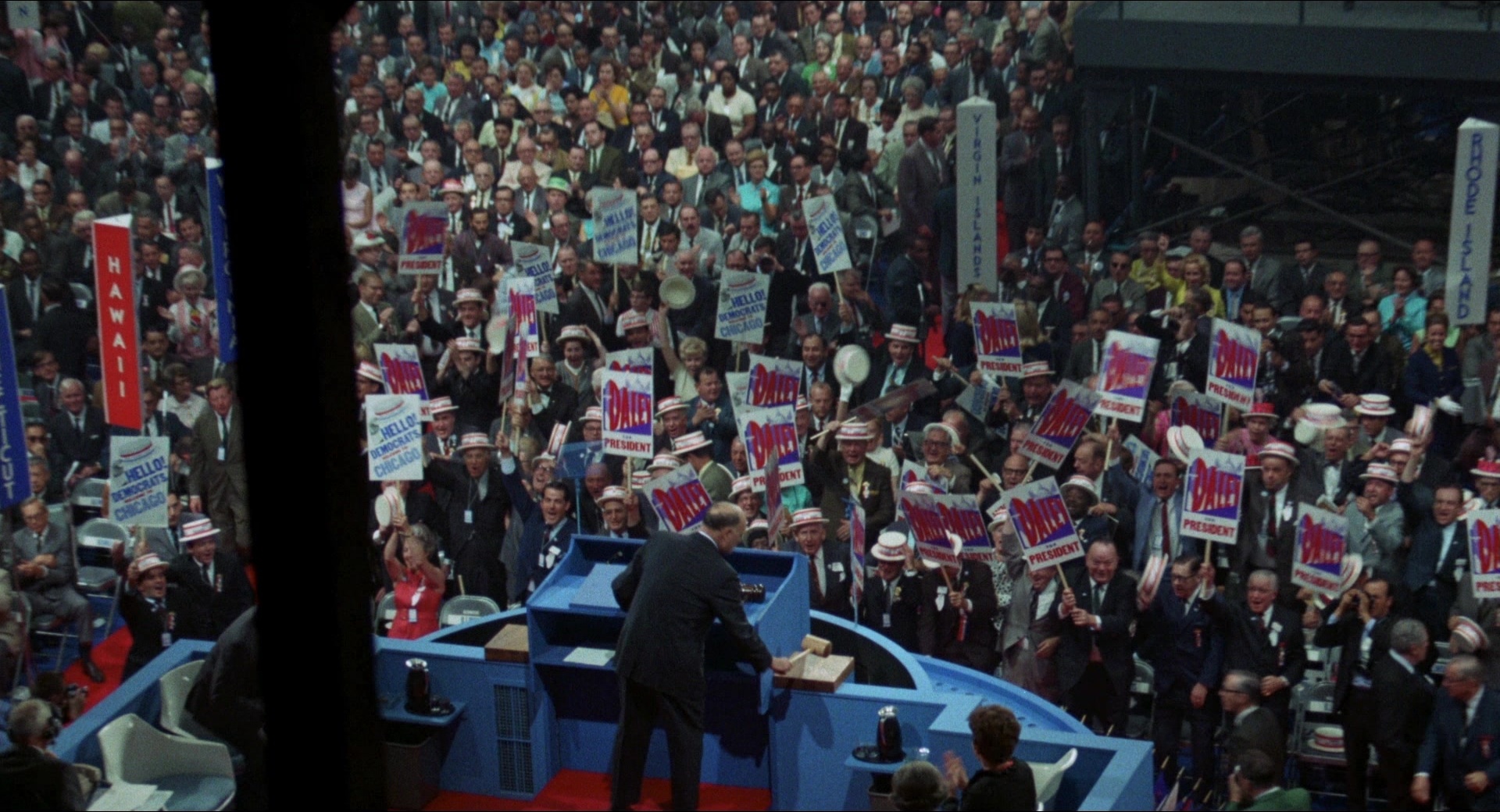 Medium Cool (1969), wide, 1.85:1 — film still