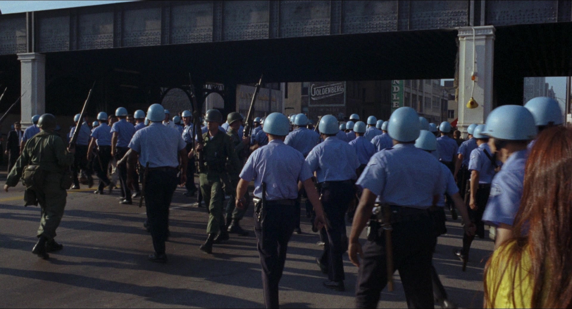 Medium Cool (1969), wide, 1.85:1 — film still