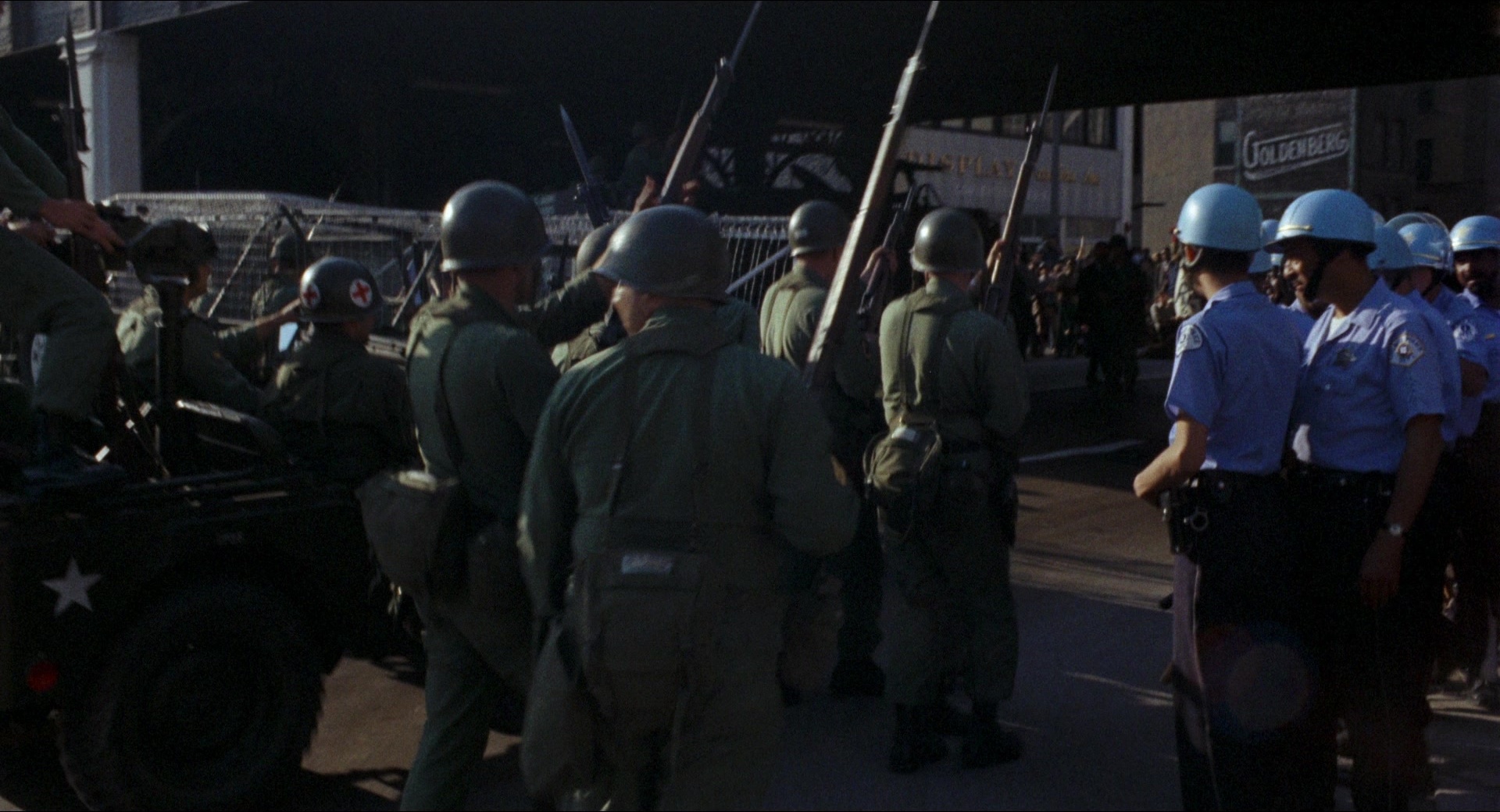 Medium Cool (1969), wide, 1.85:1 — film still