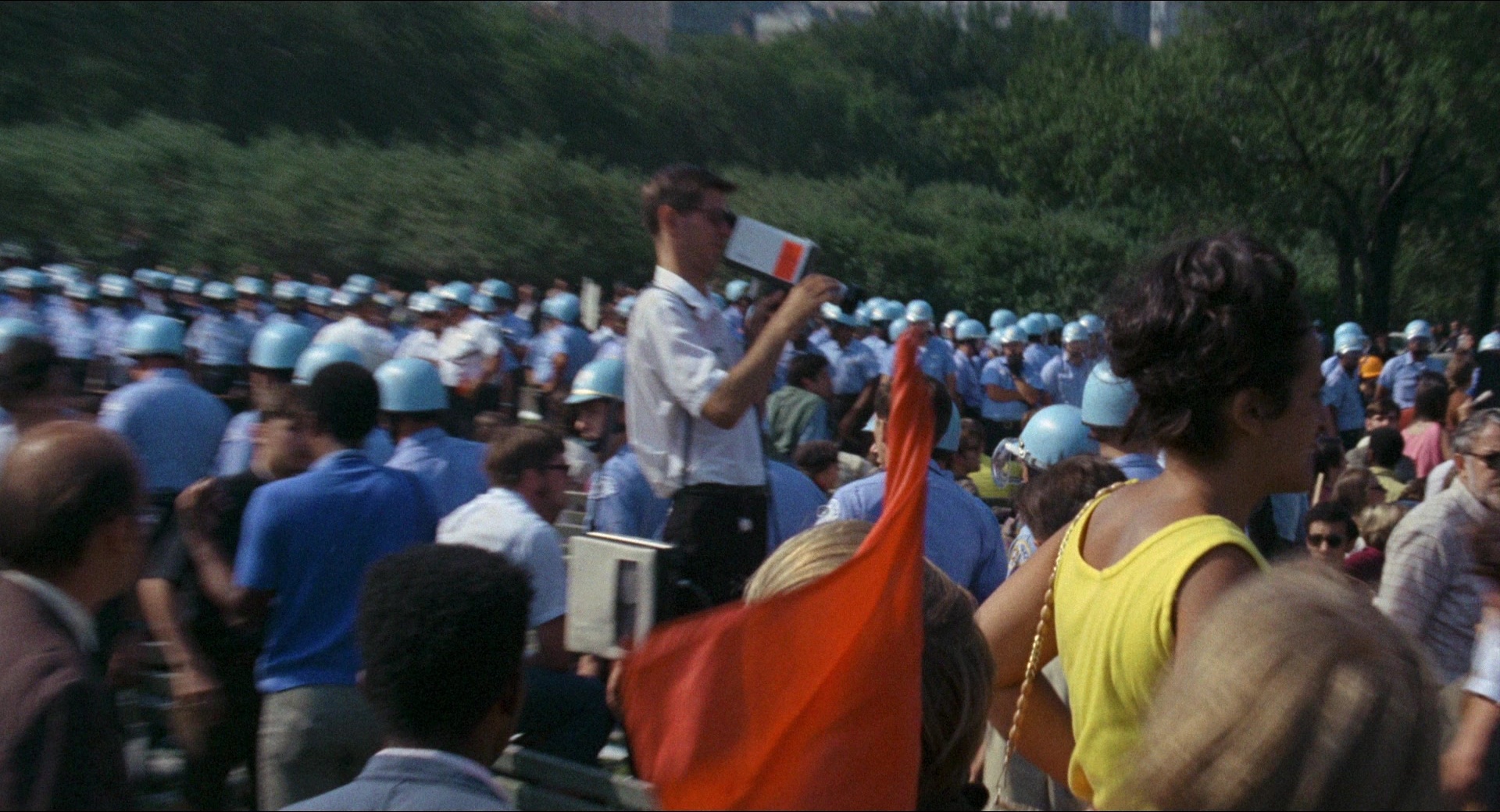 Medium Cool (1969), wide, 1.85:1 — film still