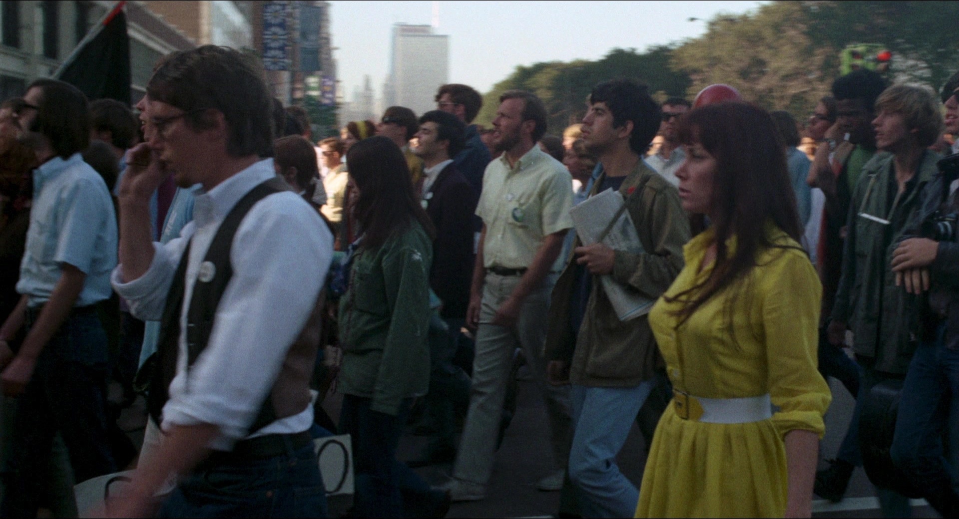 Medium Cool (1969), wide, 1.85:1 — film still