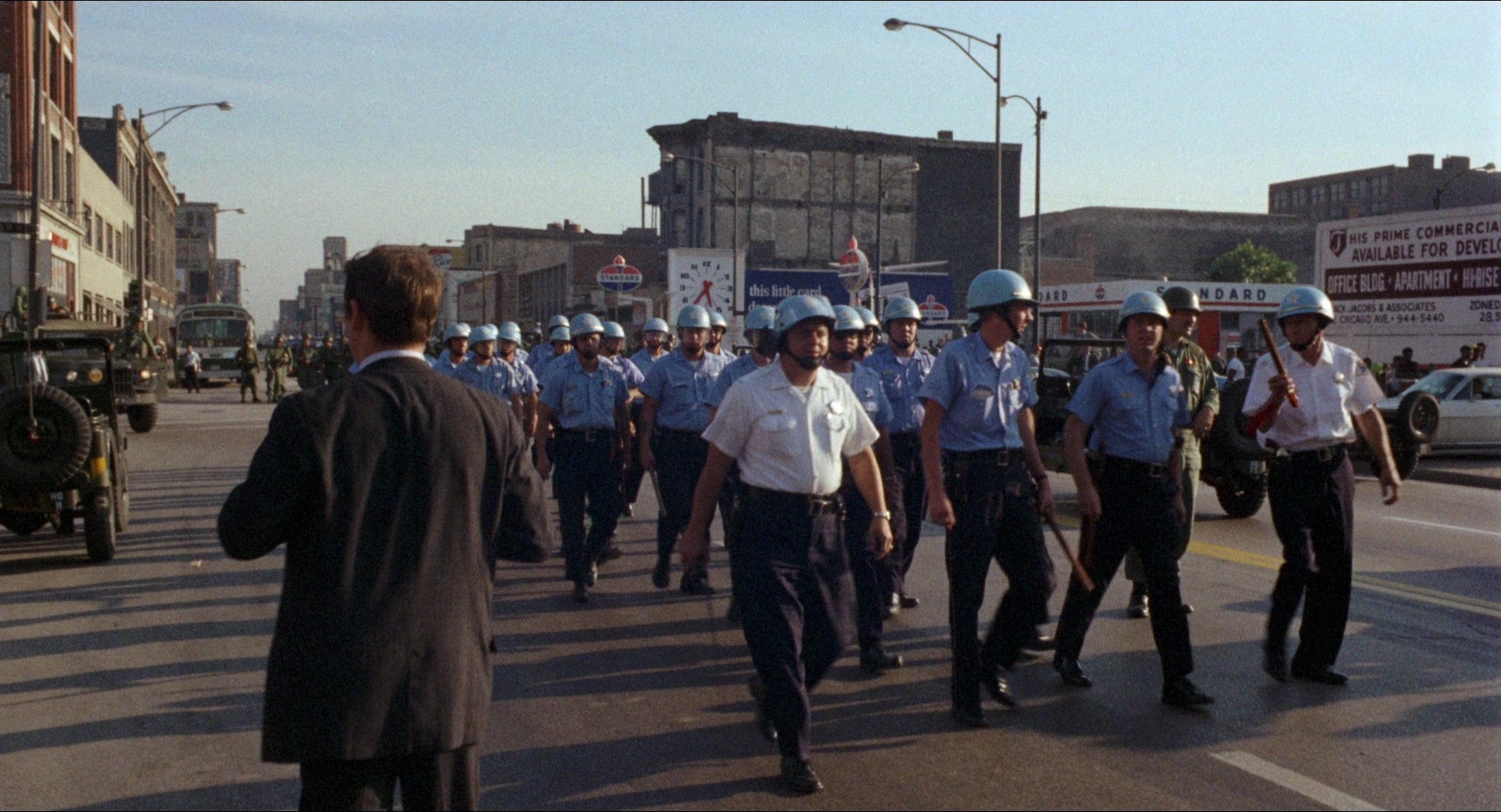 Medium Cool (1969), wide, 1.85:1 — film still
