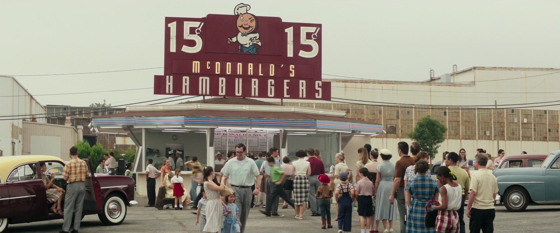 The Founder (2016), wide, 2.40:1 — film still