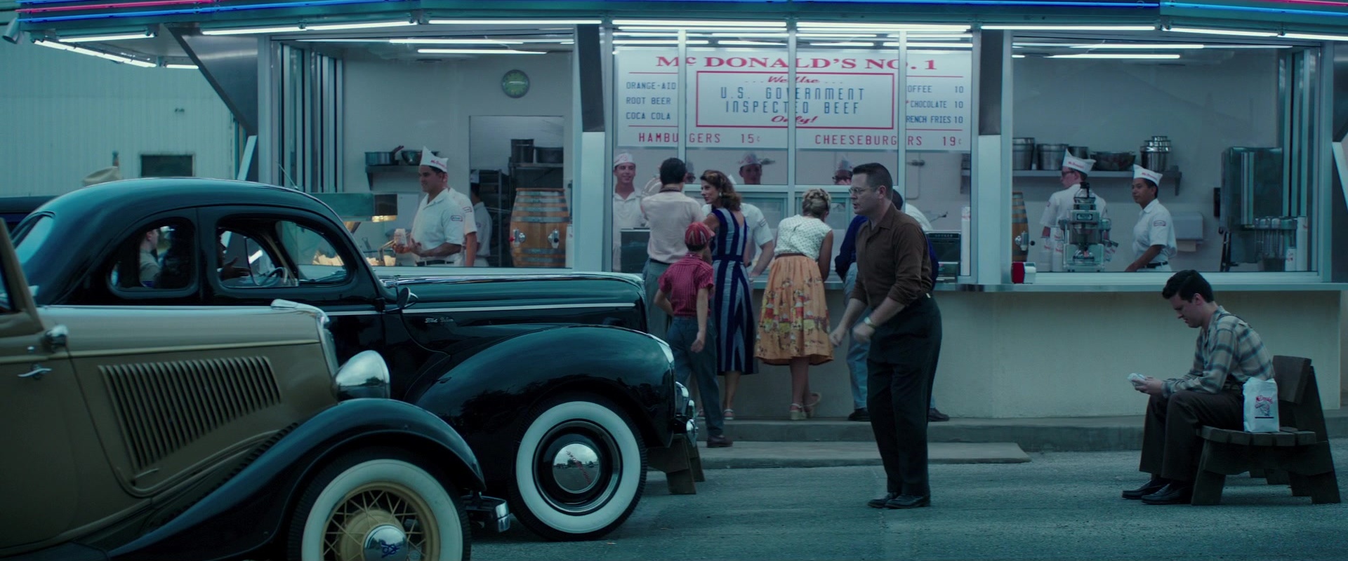 The Founder (2016), wide, 2.40:1 — film still