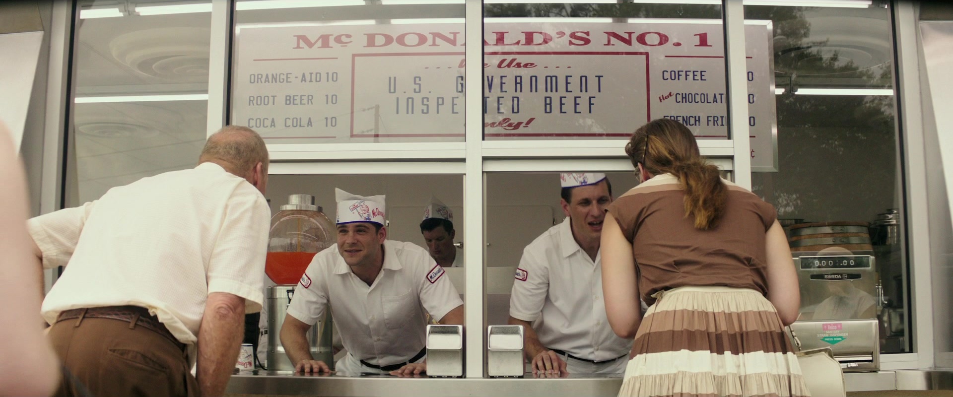 The Founder (2016), wide, 2.40:1 — film still