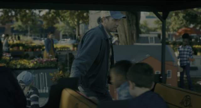 Wide shot frame from Doctor Sleep — sitting, standing, walking