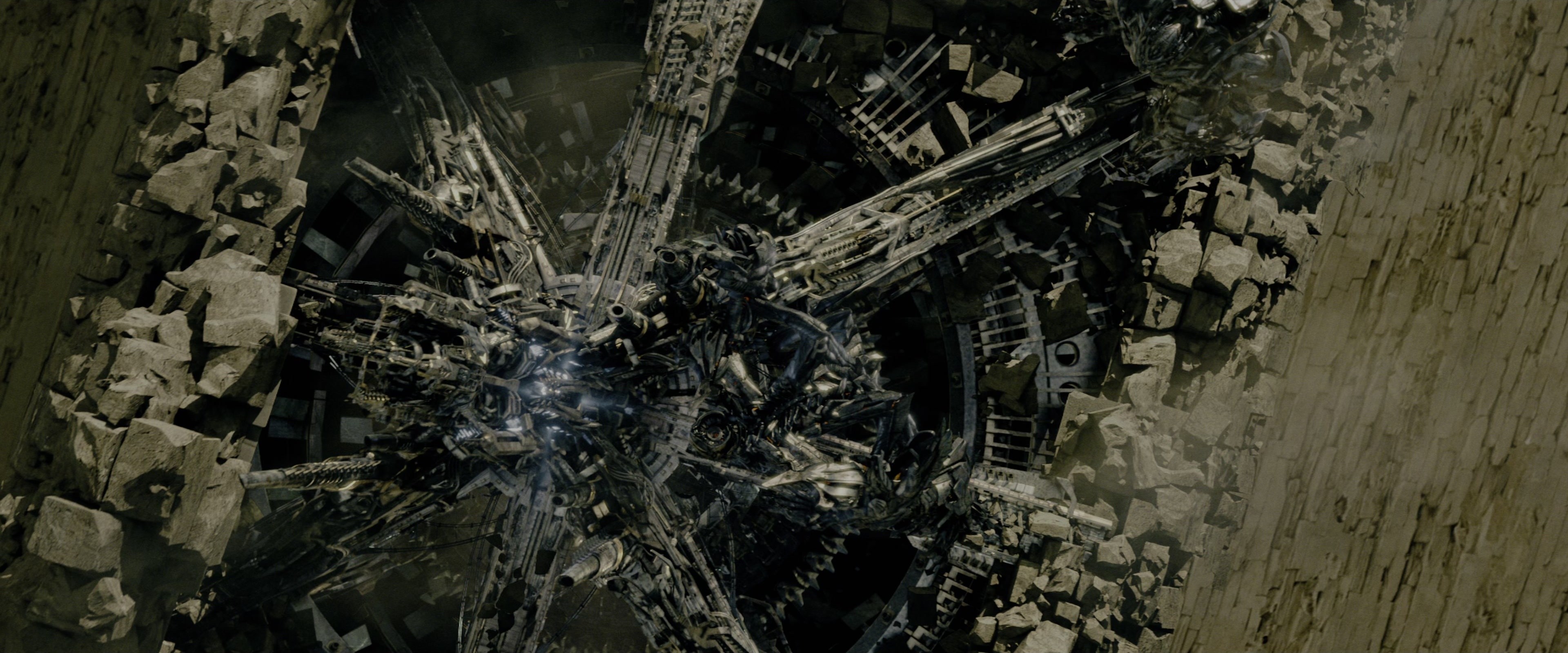 Transformers: Revenge of the Fallen (2009), wide, 2.40:1 — film still
