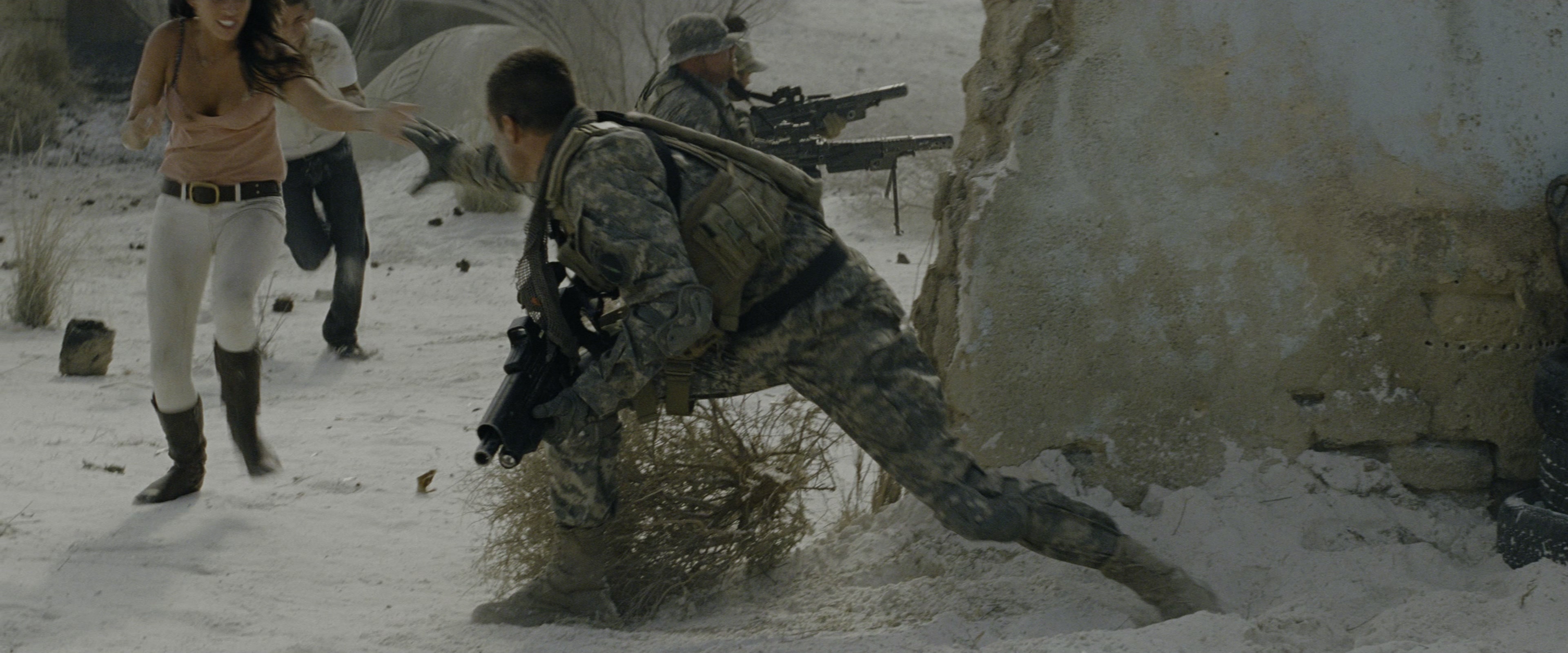 Transformers: Revenge of the Fallen (2009), wide, 2.40:1 — film still