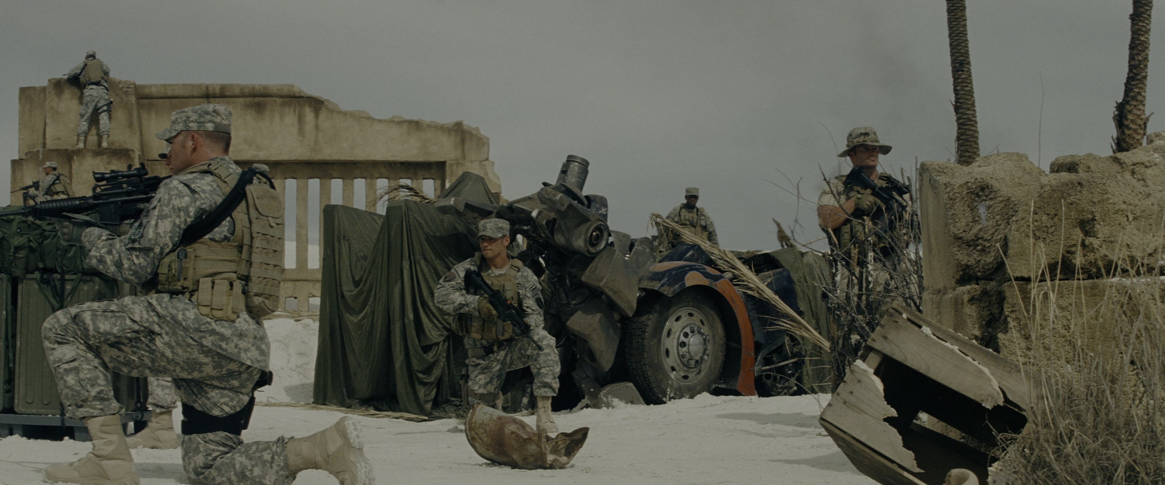 Transformers: Revenge of the Fallen (2009), wide, 2.40:1 — film still