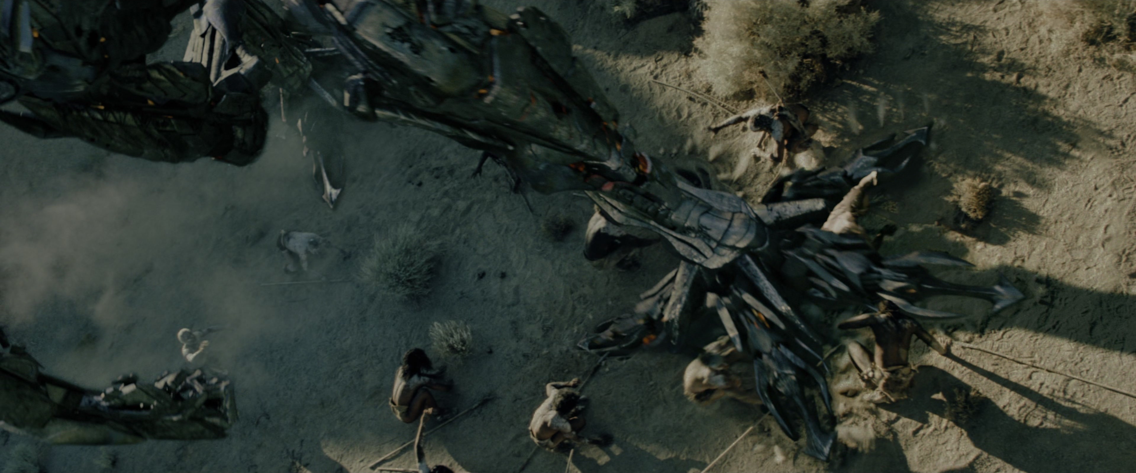 Transformers: Revenge of the Fallen (2009), wide, 2.40:1 — film still