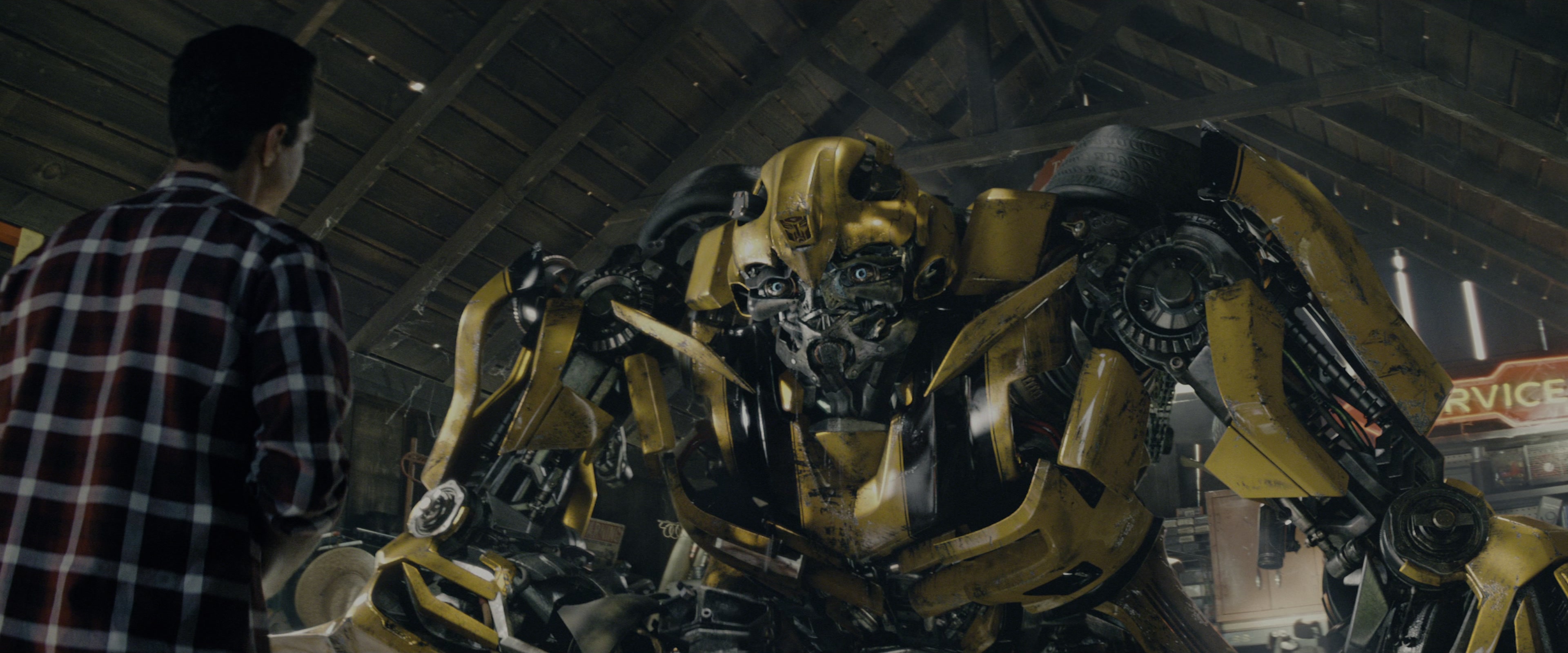 Transformers: Revenge of the Fallen (2009), wide, 2.40:1 — film still