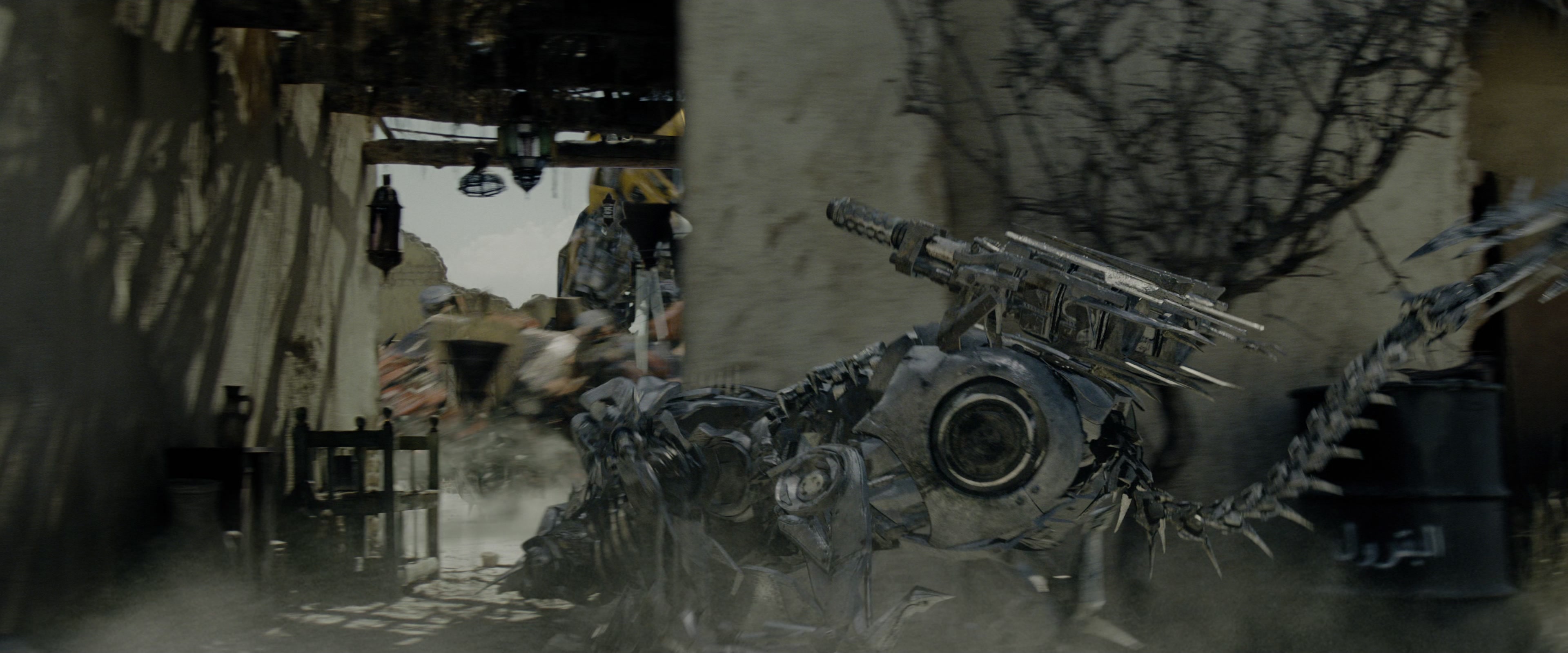Transformers: Revenge of the Fallen (2009), wide, 2.40:1 — film still