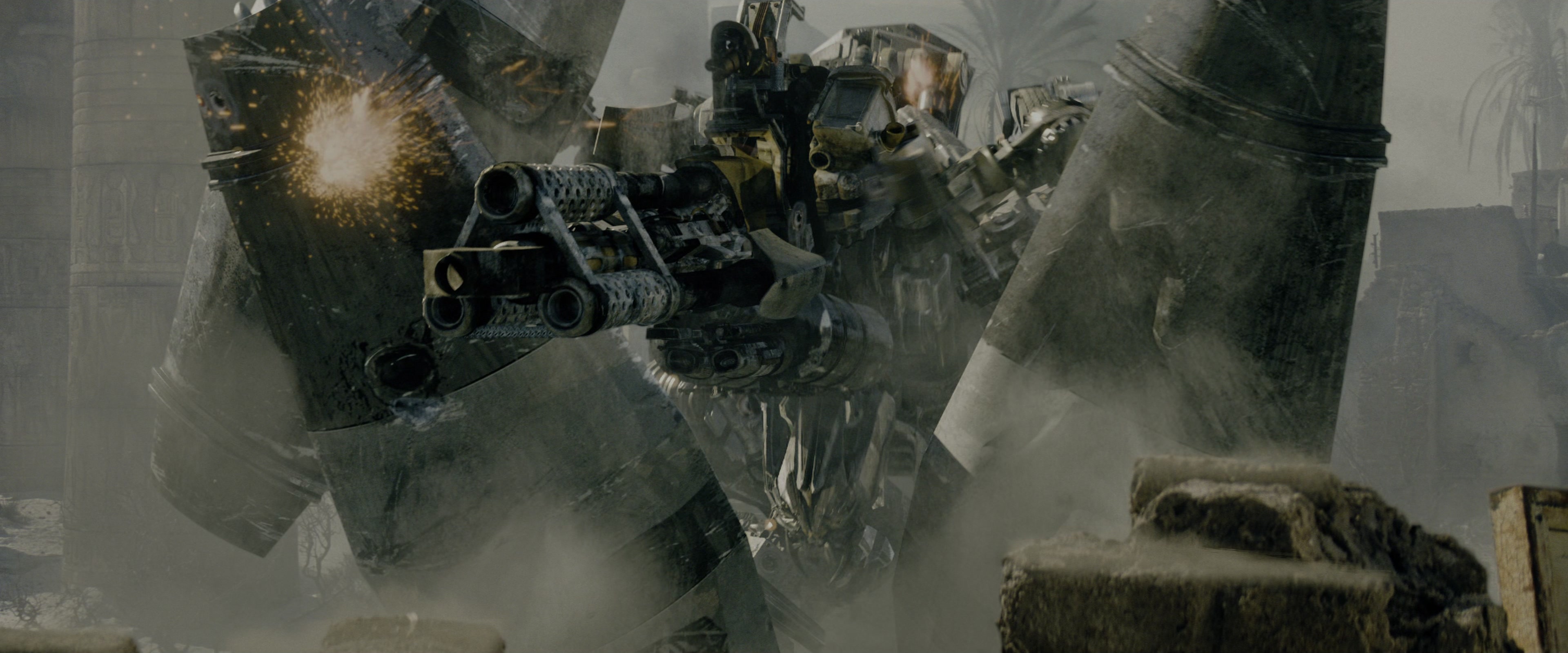 Transformers: Revenge of the Fallen (2009), wide, 2.40:1 — film still