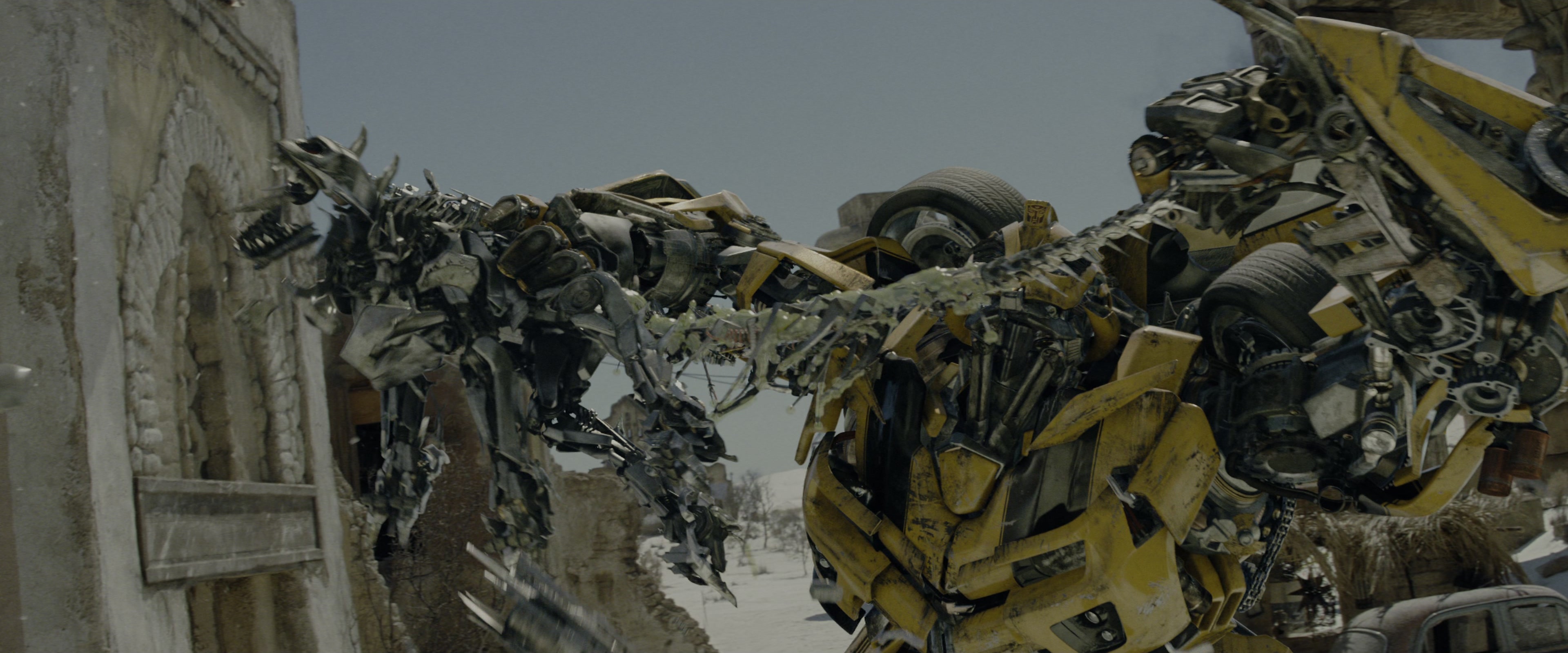 Transformers: Revenge of the Fallen (2009), wide, 2.40:1 — film still