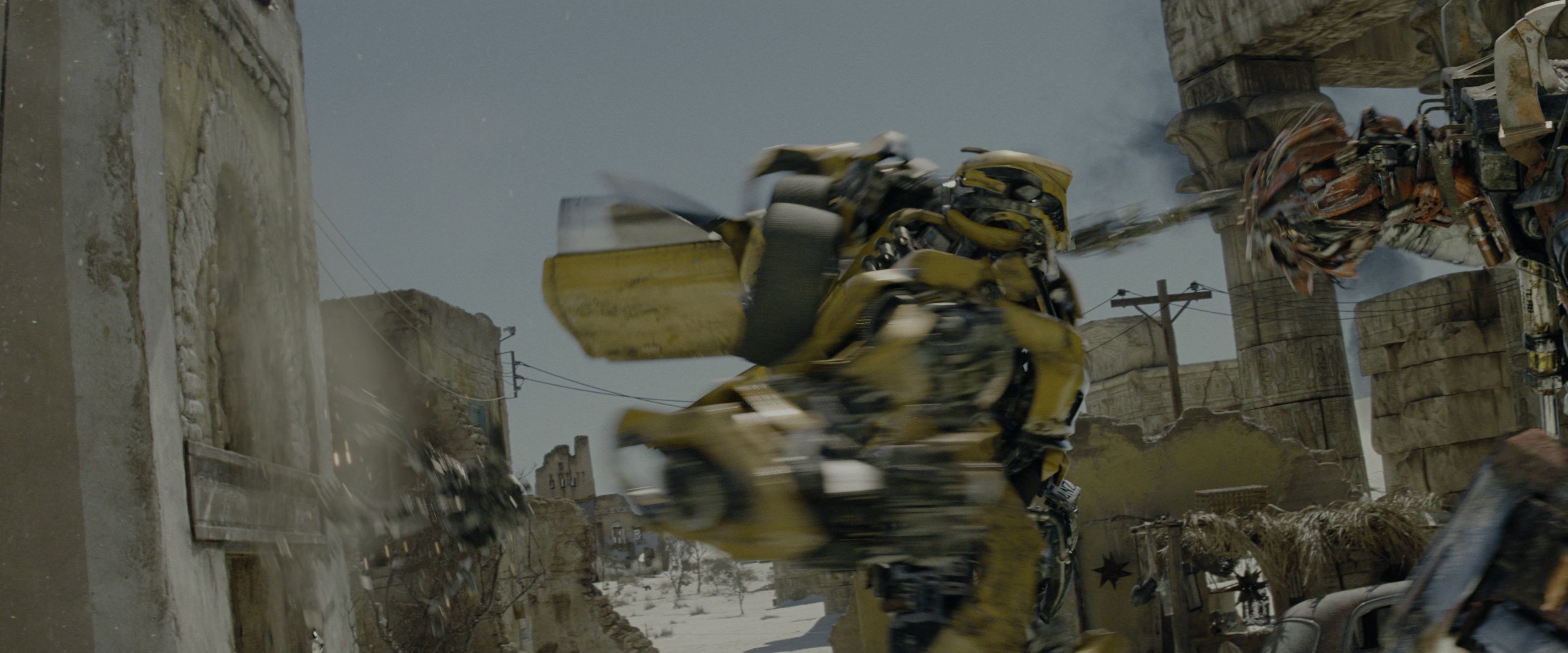 Transformers: Revenge of the Fallen (2009), wide, 2.40:1 — film still