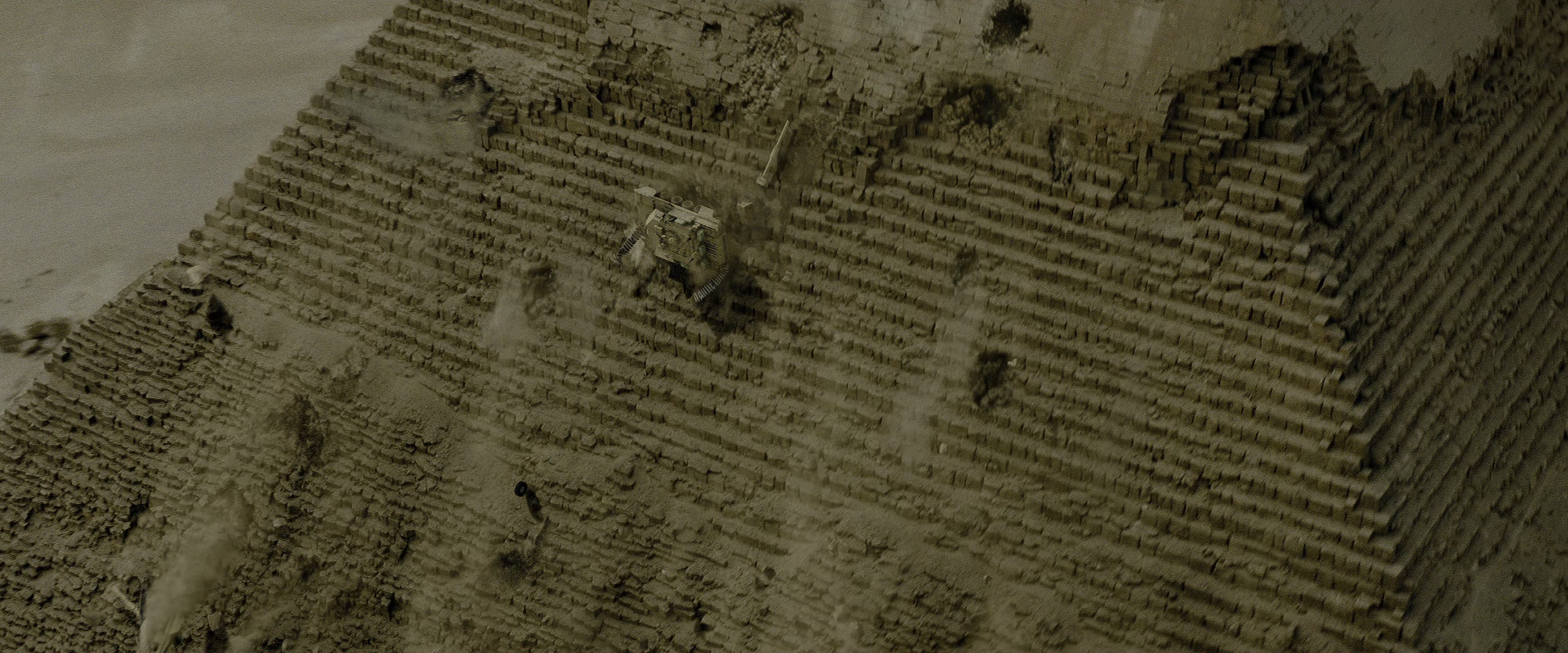 Transformers: Revenge of the Fallen (2009), wide, 2.40:1 — film still