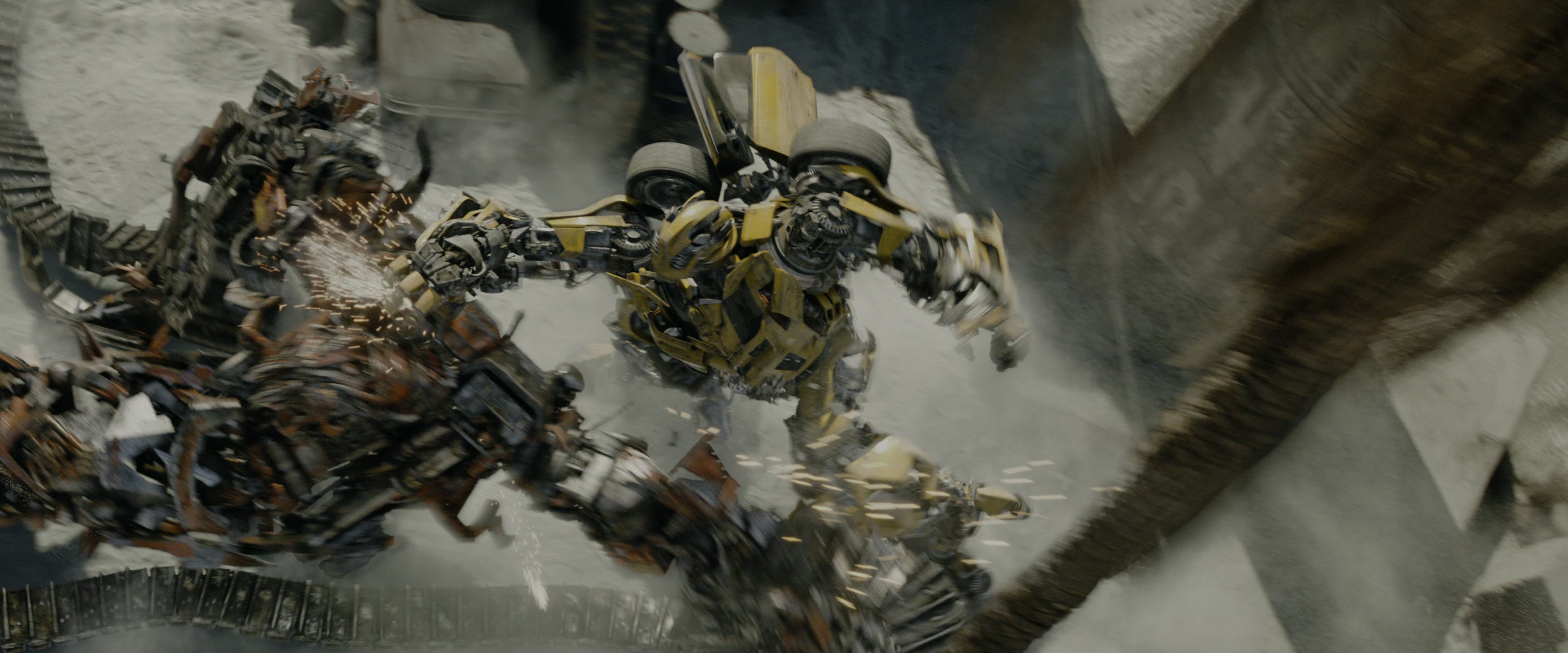 Transformers: Revenge of the Fallen (2009), wide, 2.40:1 — film still