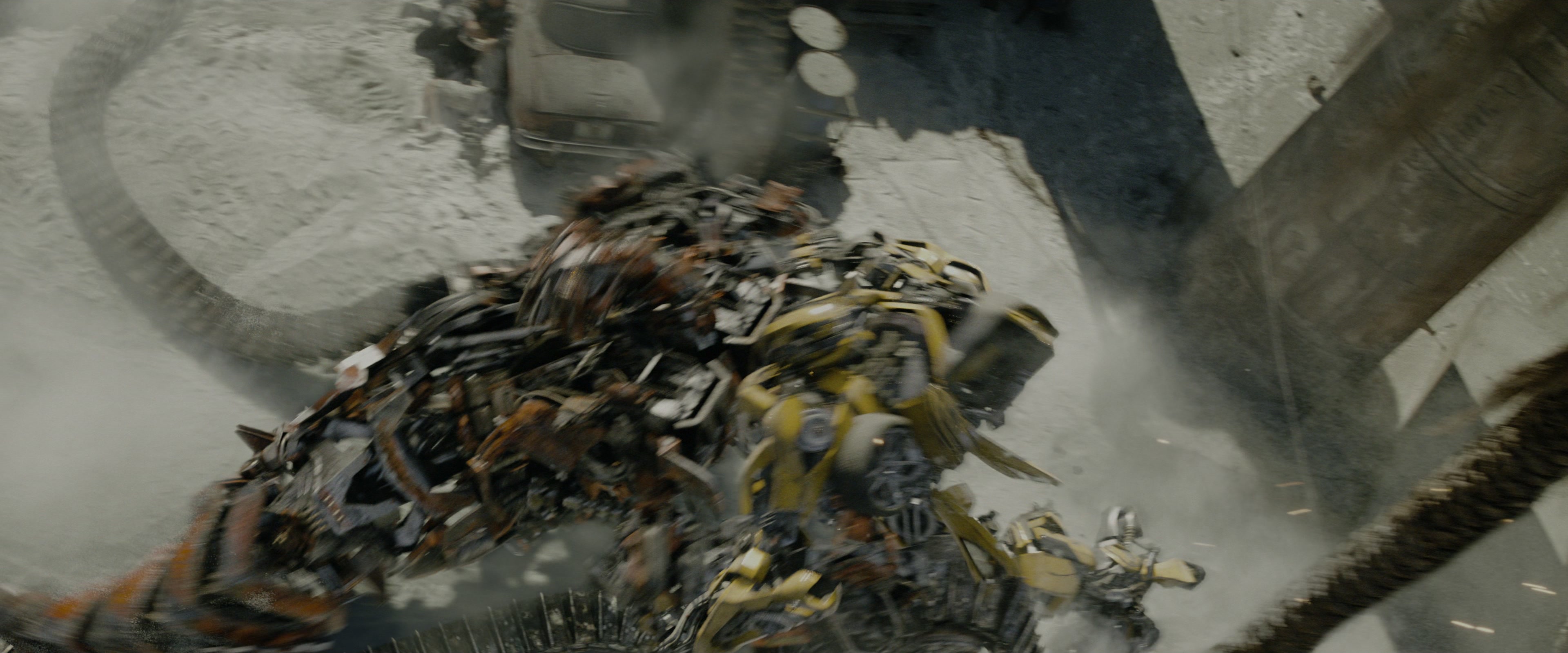 Transformers: Revenge of the Fallen (2009), wide, 2.40:1 — film still