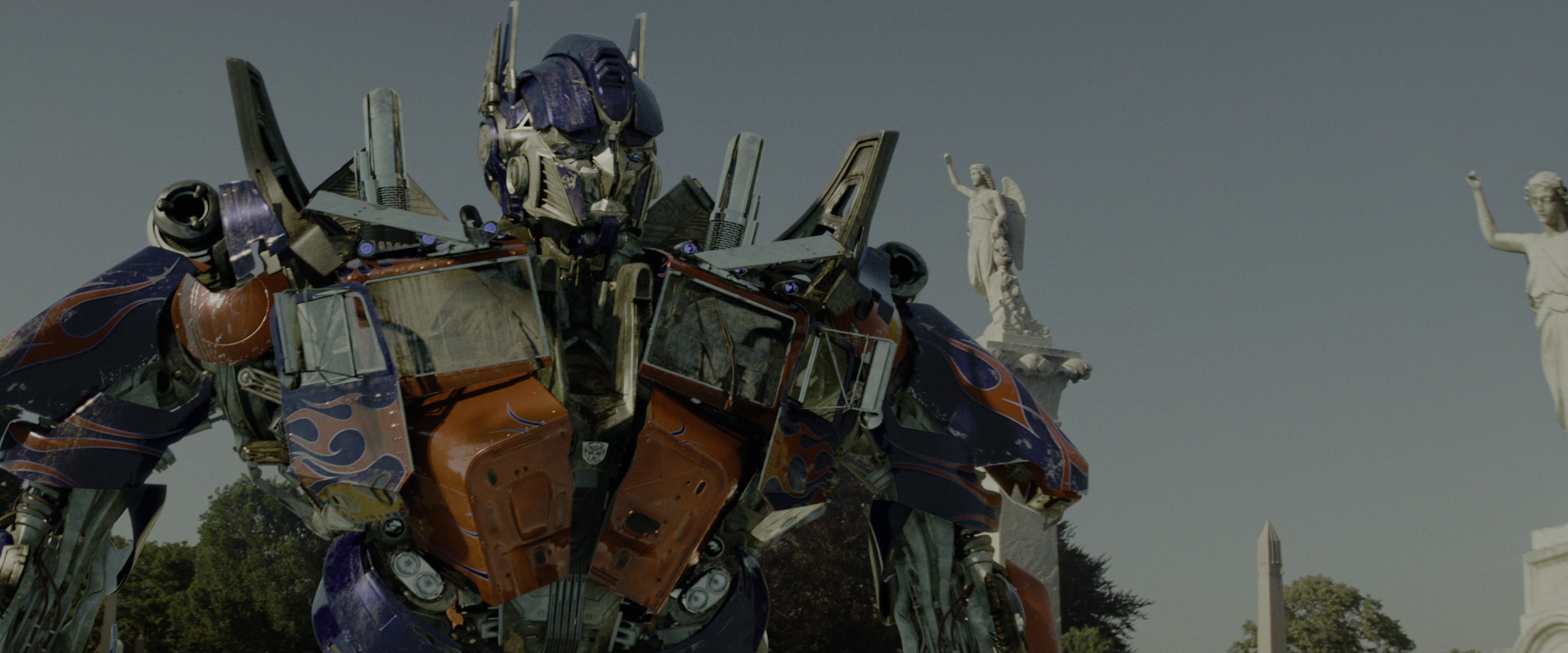 Transformers: Revenge of the Fallen (2009), wide, 2.40:1 — film still
