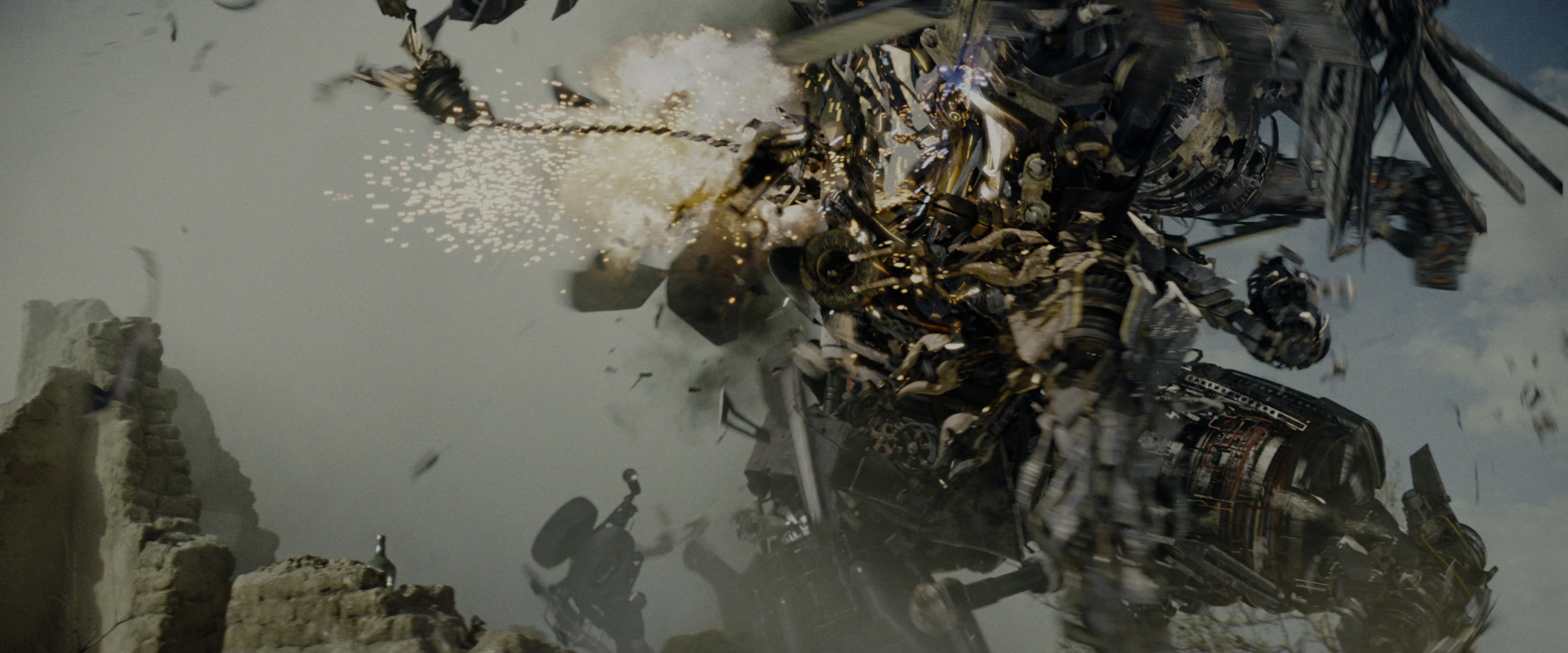 Transformers: Revenge of the Fallen (2009), wide, 2.40:1 — film still