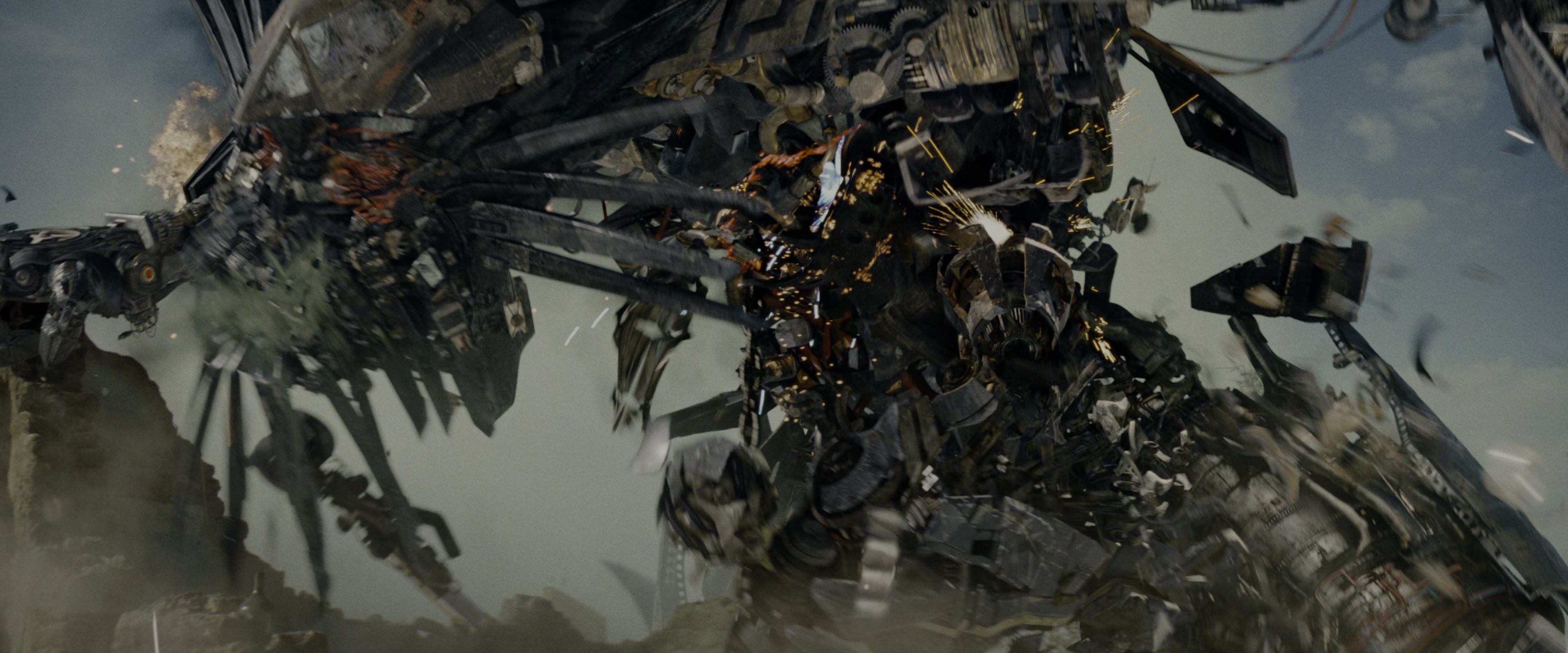 Transformers: Revenge of the Fallen (2009), wide, 2.40:1 — film still
