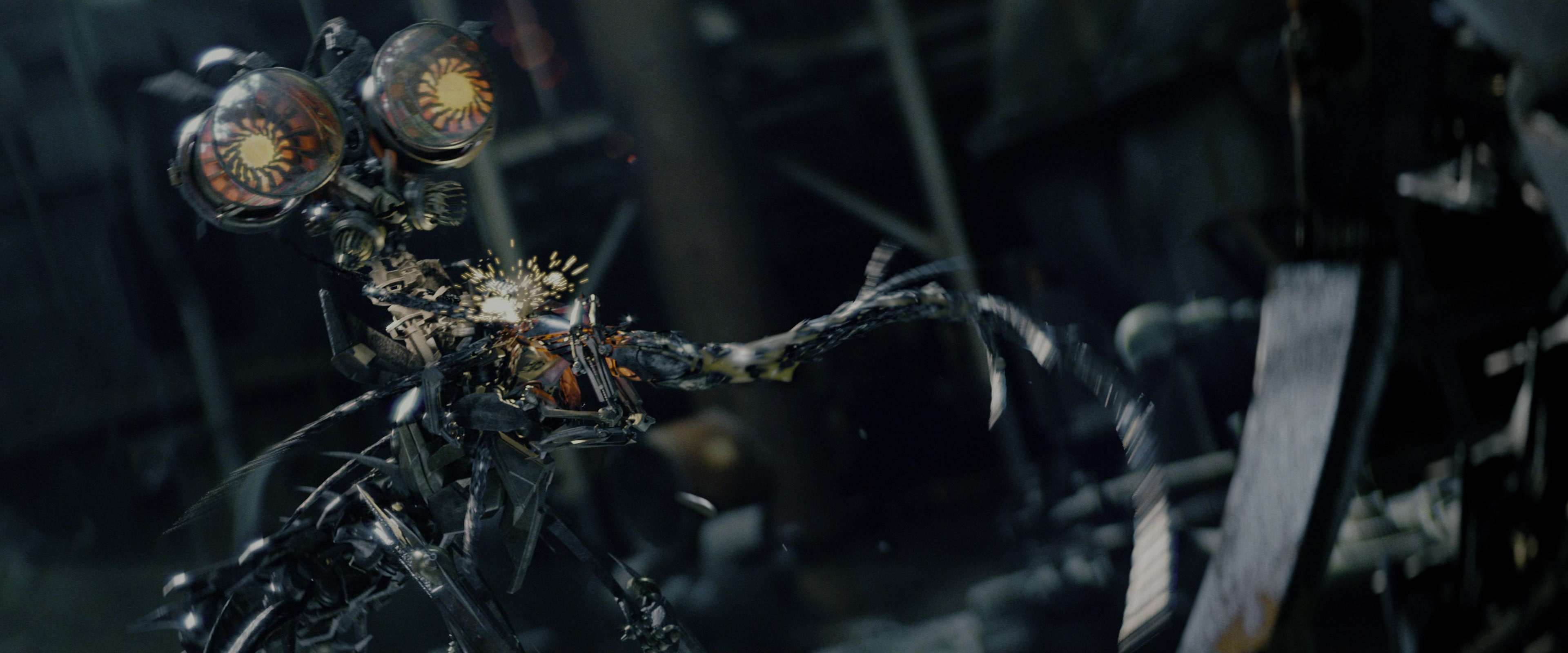 Transformers: Revenge of the Fallen (2009), wide, 2.40:1 — film still