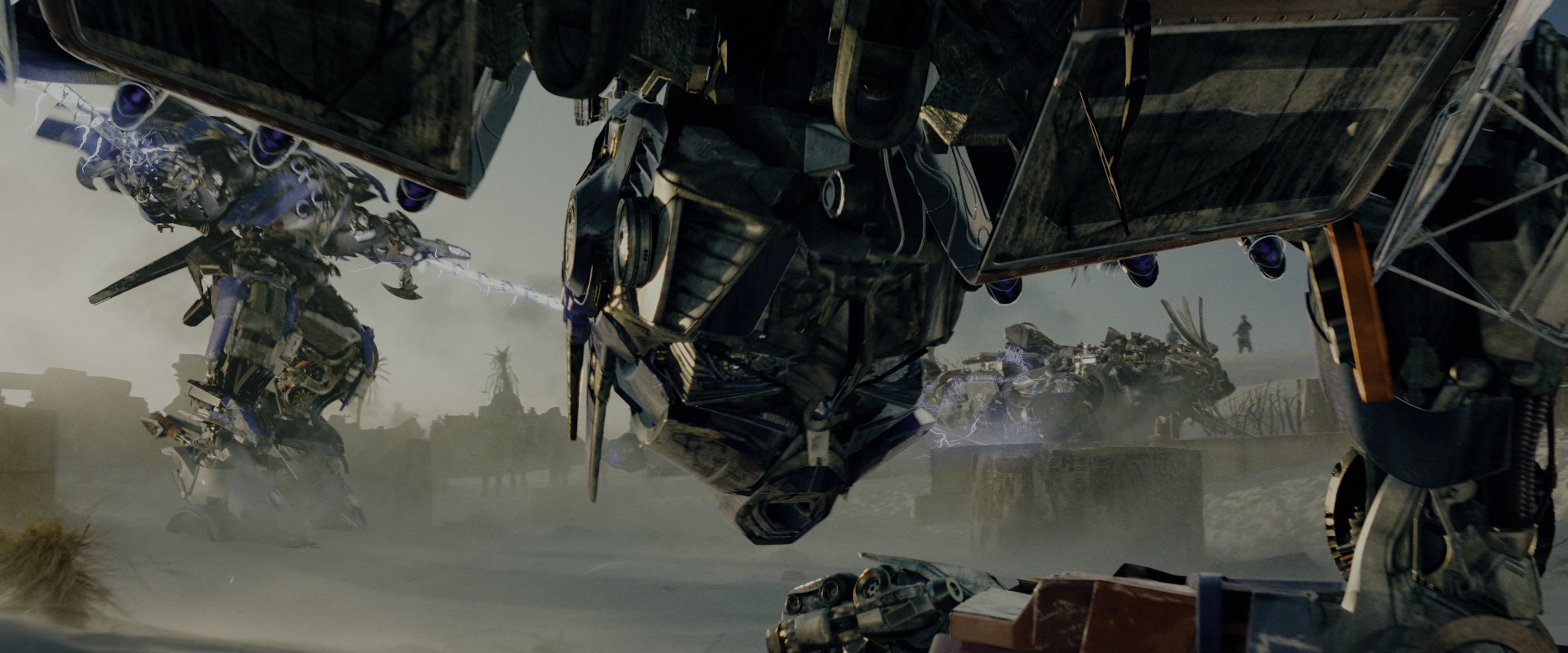 Transformers: Revenge of the Fallen (2009), wide, 2.40:1 — film still