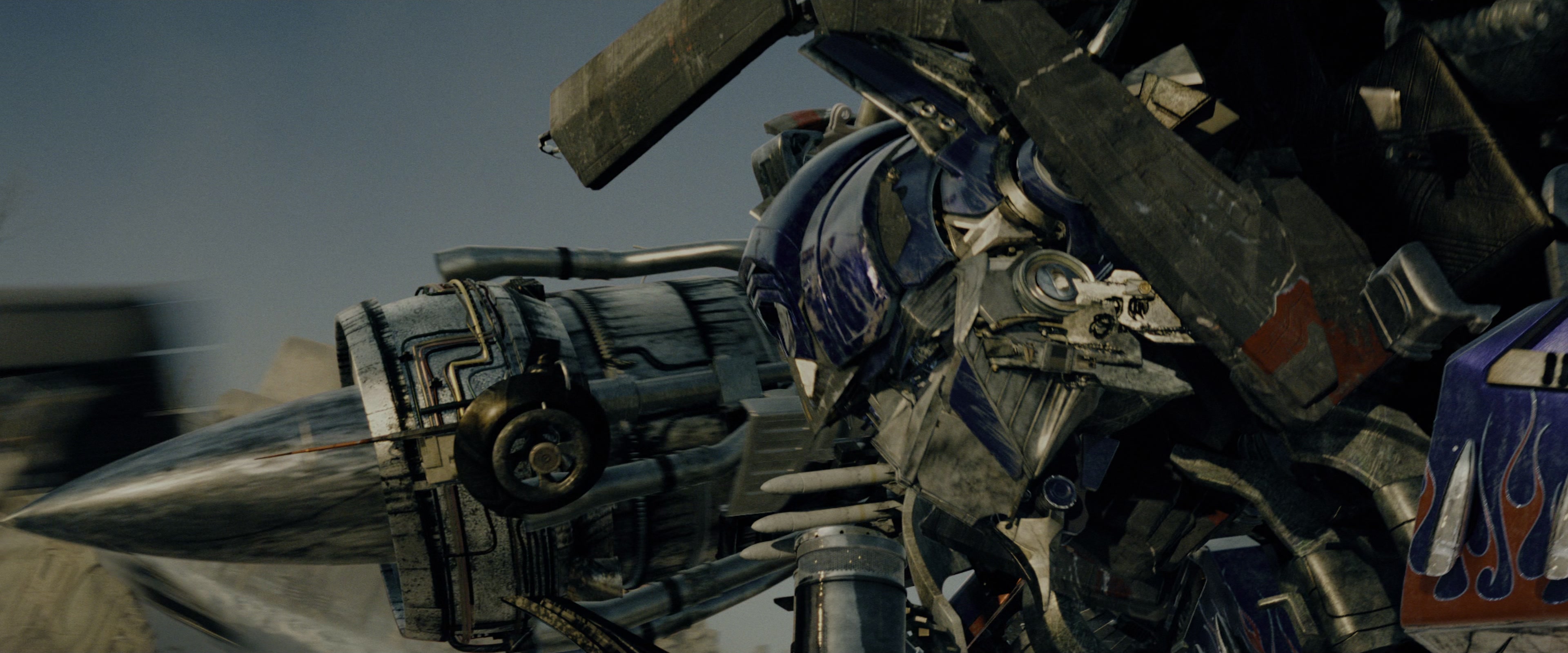 Transformers: Revenge of the Fallen (2009), wide, 2.40:1 — film still