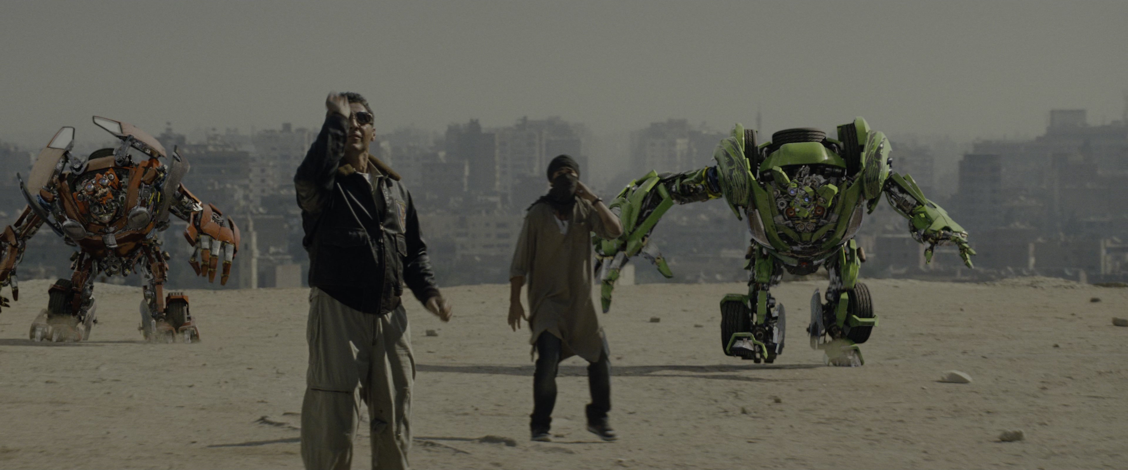 Transformers: Revenge of the Fallen (2009), wide, 2.40:1 — film still