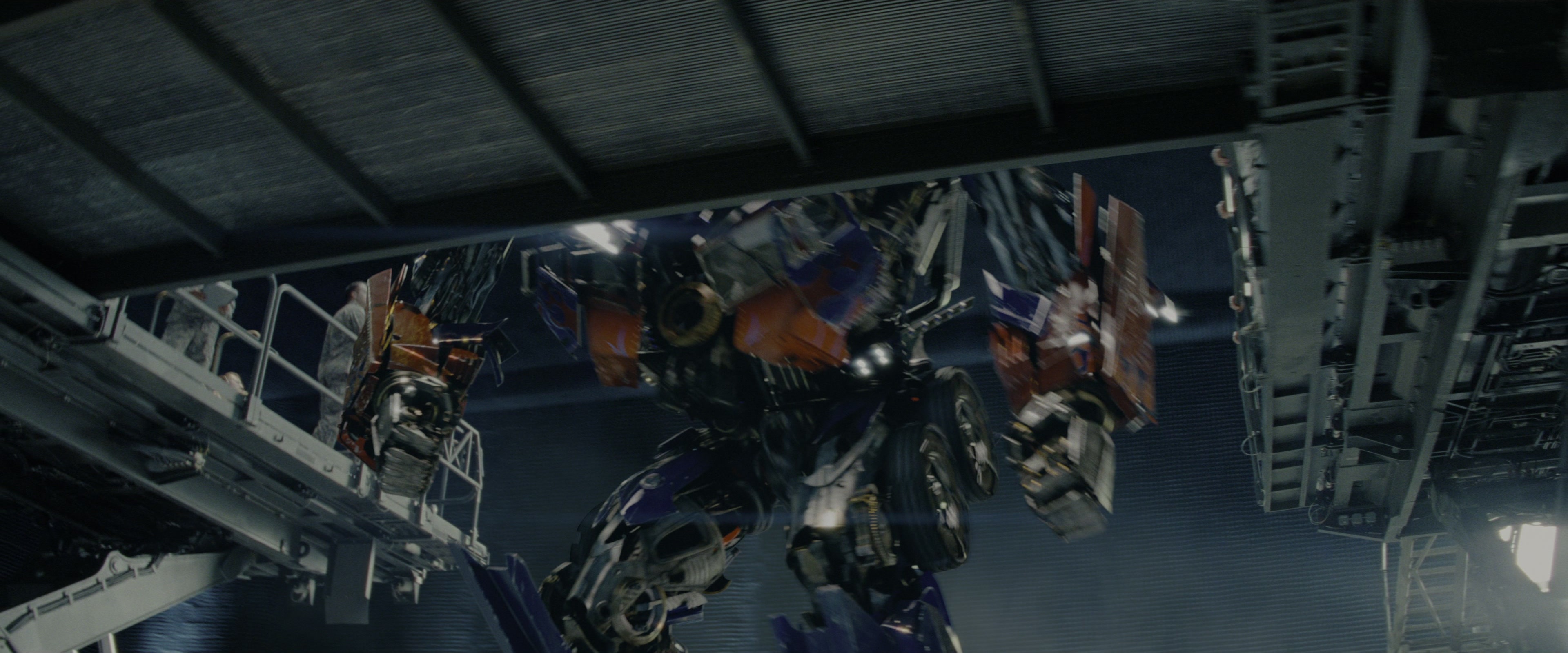 Transformers: Revenge of the Fallen (2009), wide, 2.40:1 — film still