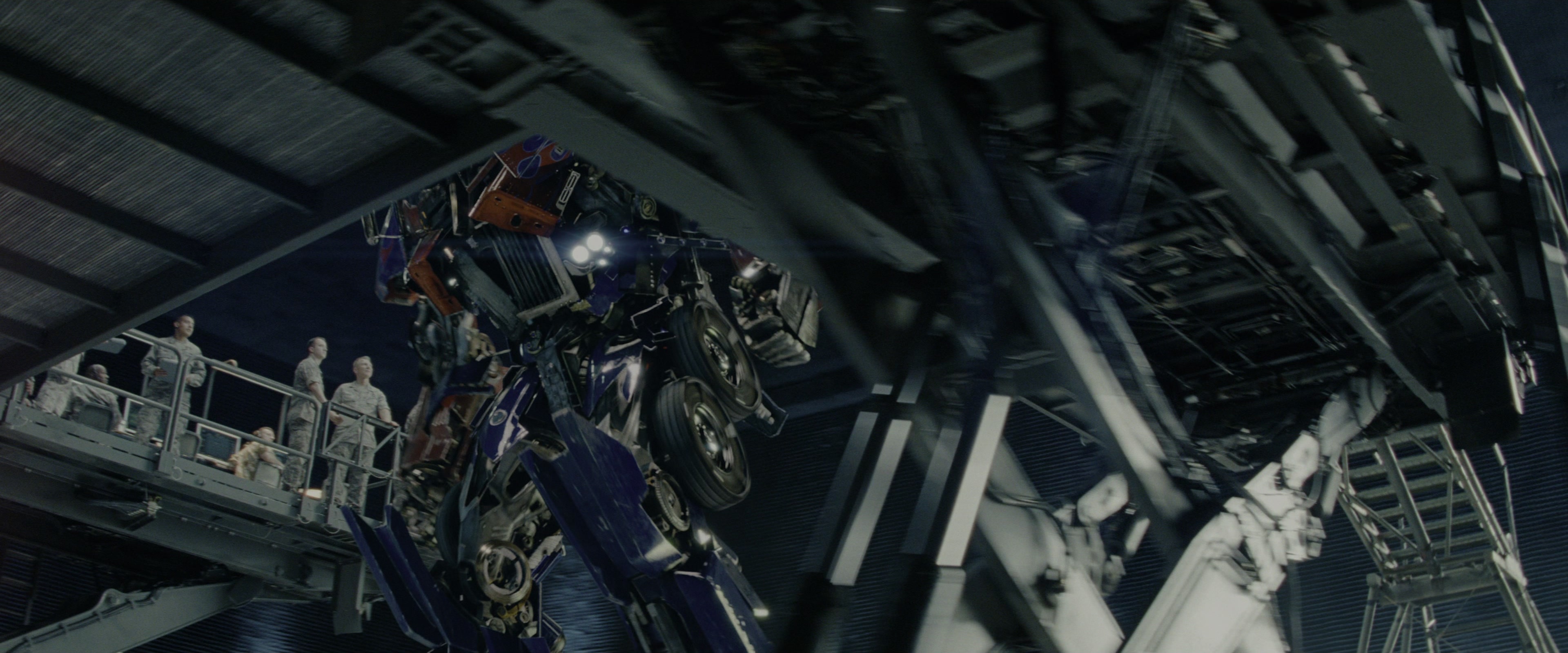 Transformers: Revenge of the Fallen (2009), wide, 2.40:1 — film still