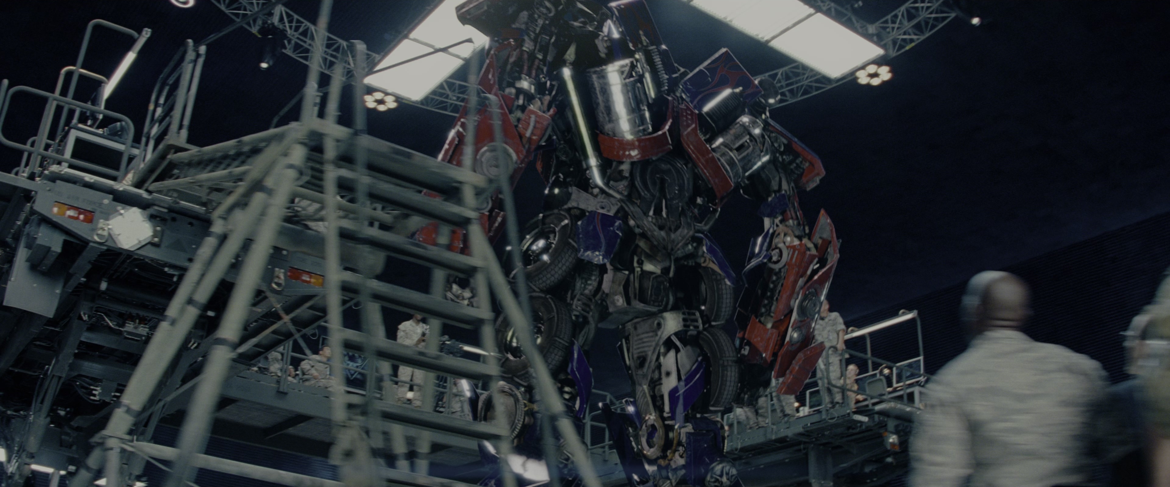 Transformers: Revenge of the Fallen (2009), wide, 2.40:1 — film still