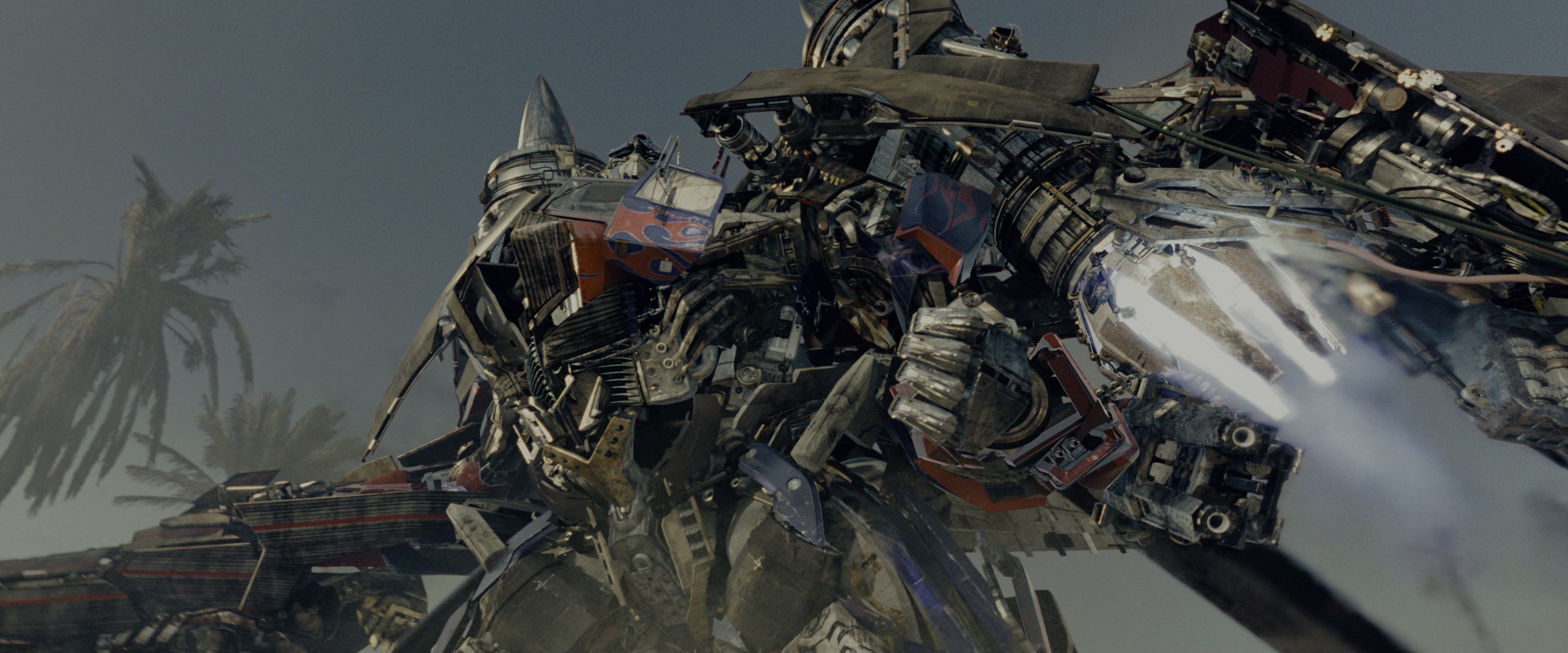 Transformers: Revenge of the Fallen (2009), wide, 2.40:1 — film still