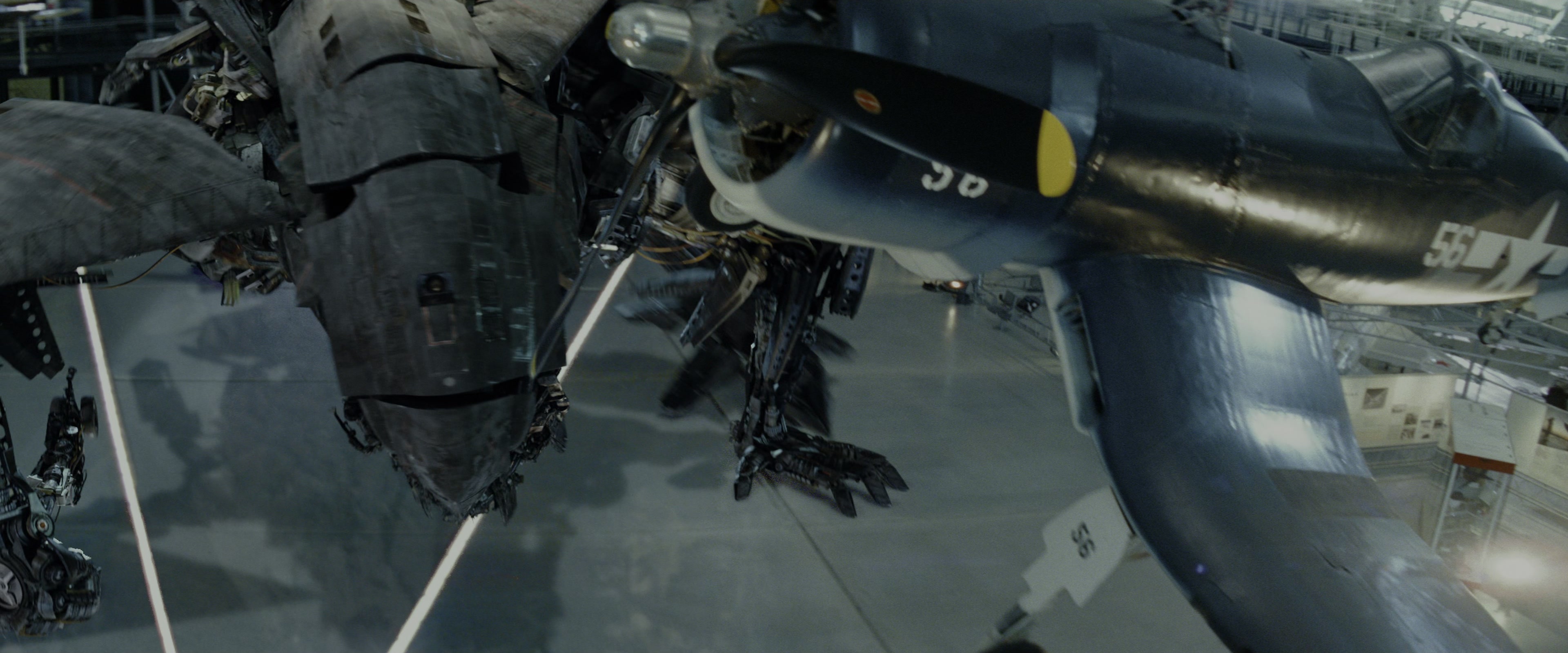 Transformers: Revenge of the Fallen (2009), wide, 2.40:1 — film still