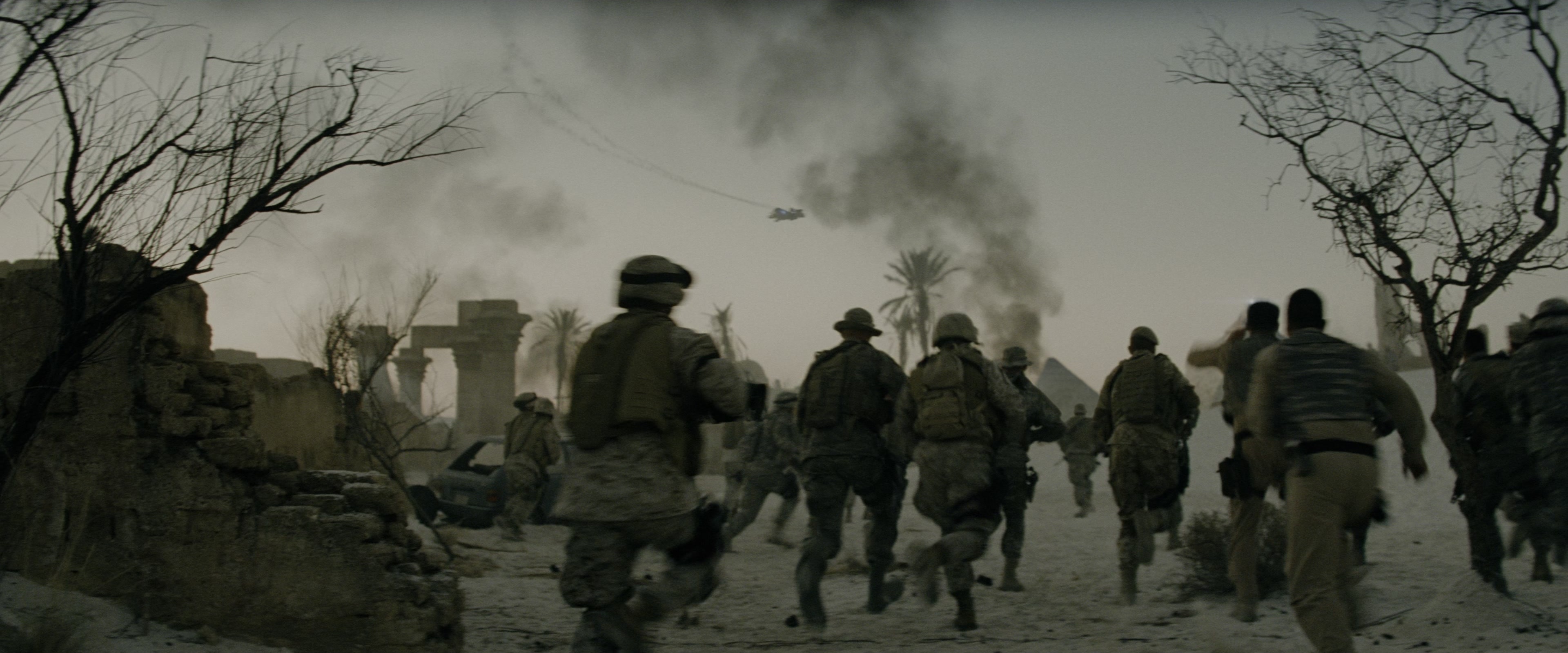 Transformers: Revenge of the Fallen (2009), wide, 2.40:1 — film still
