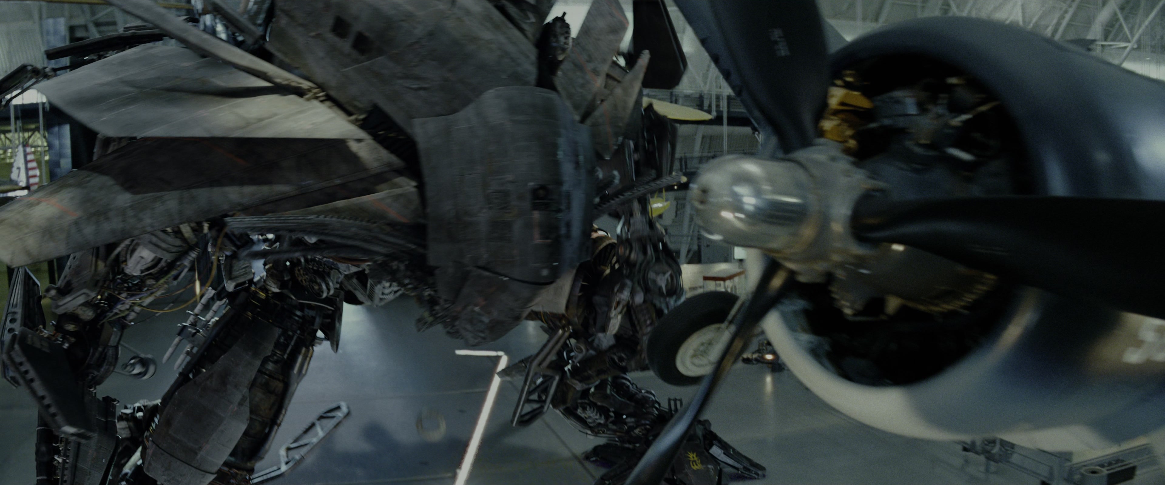 Transformers: Revenge of the Fallen (2009), wide, 2.40:1 — film still