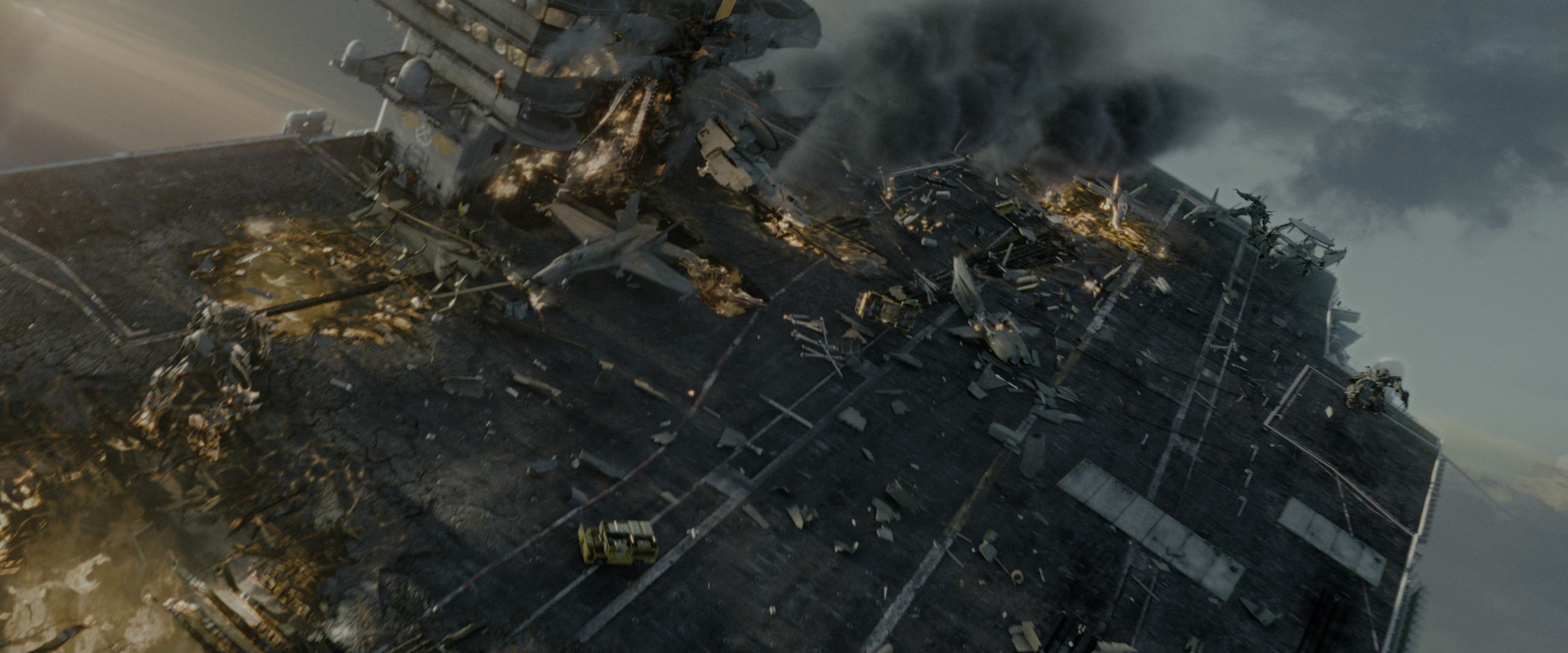 Transformers: Revenge of the Fallen (2009), wide, 2.40:1 — film still