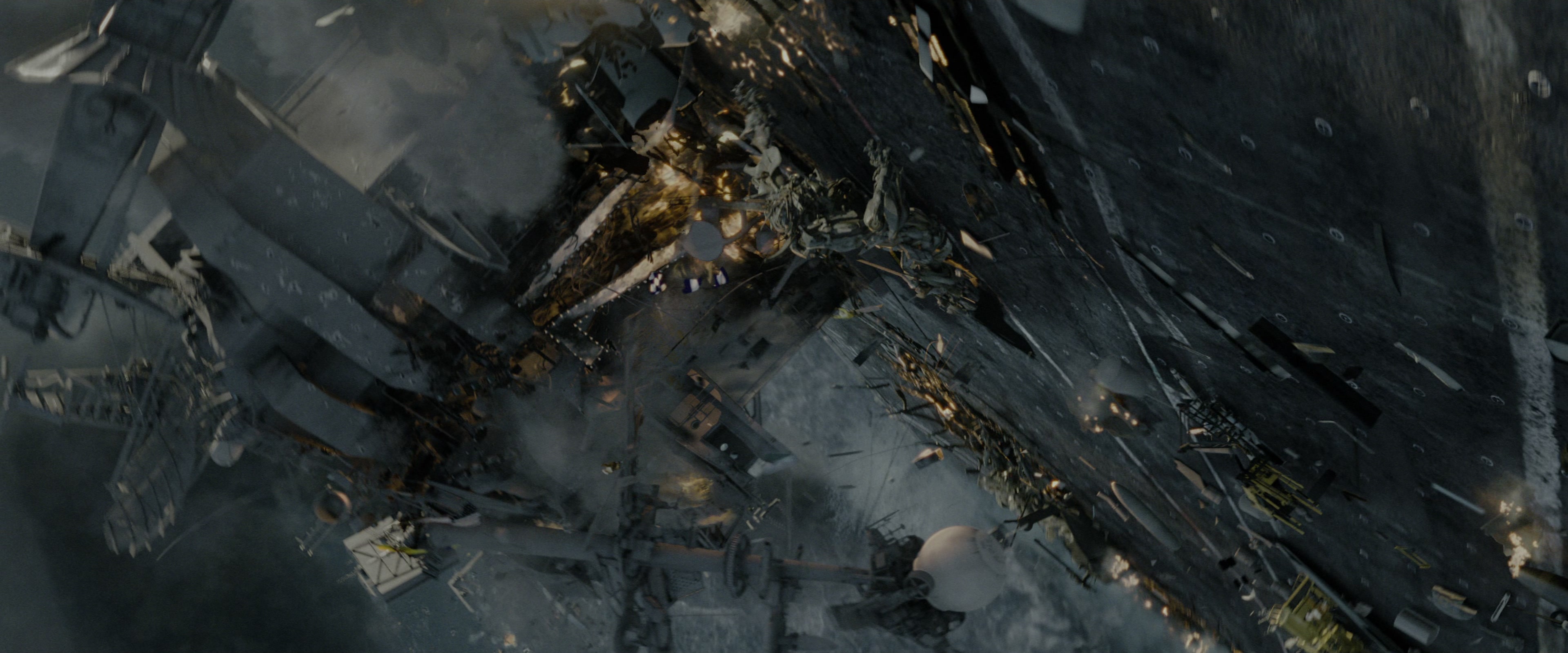 Transformers: Revenge of the Fallen (2009), wide, 2.40:1 — film still