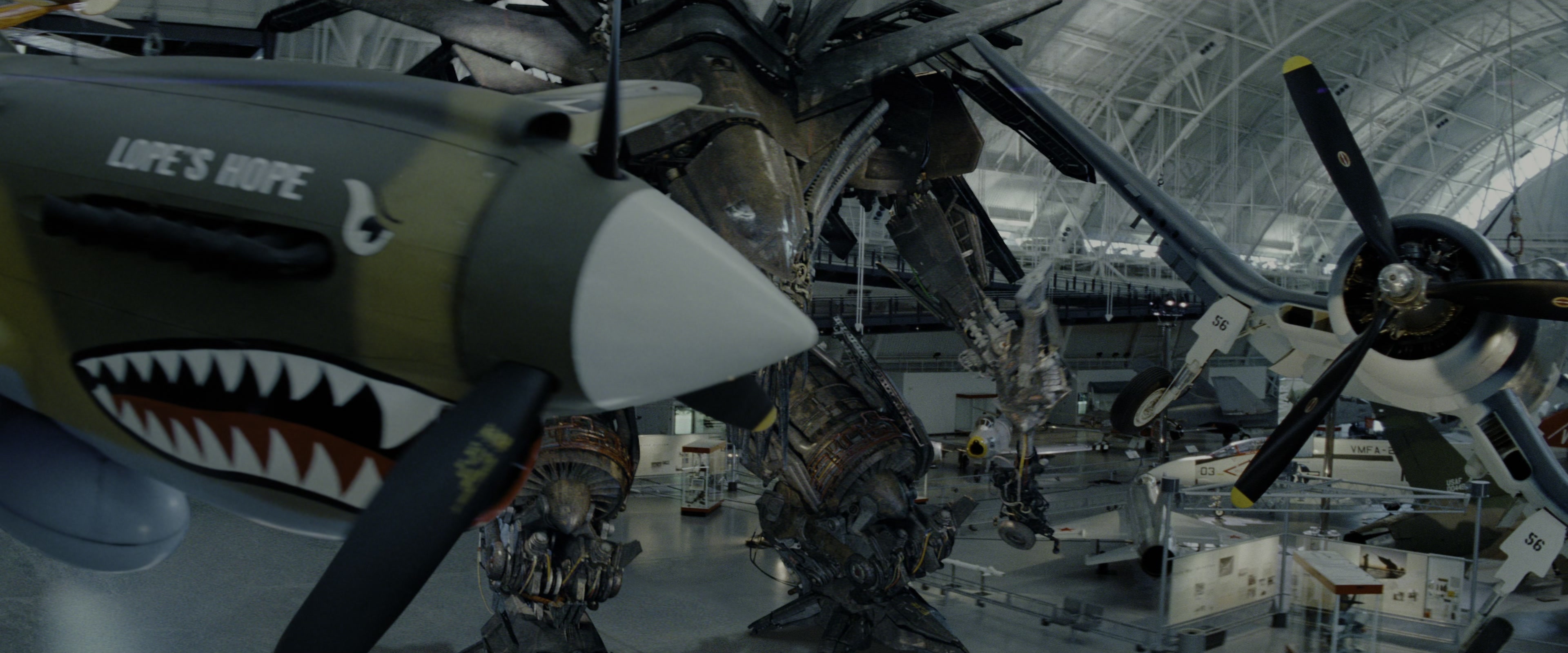 Transformers: Revenge of the Fallen (2009), wide, 2.40:1 — film still