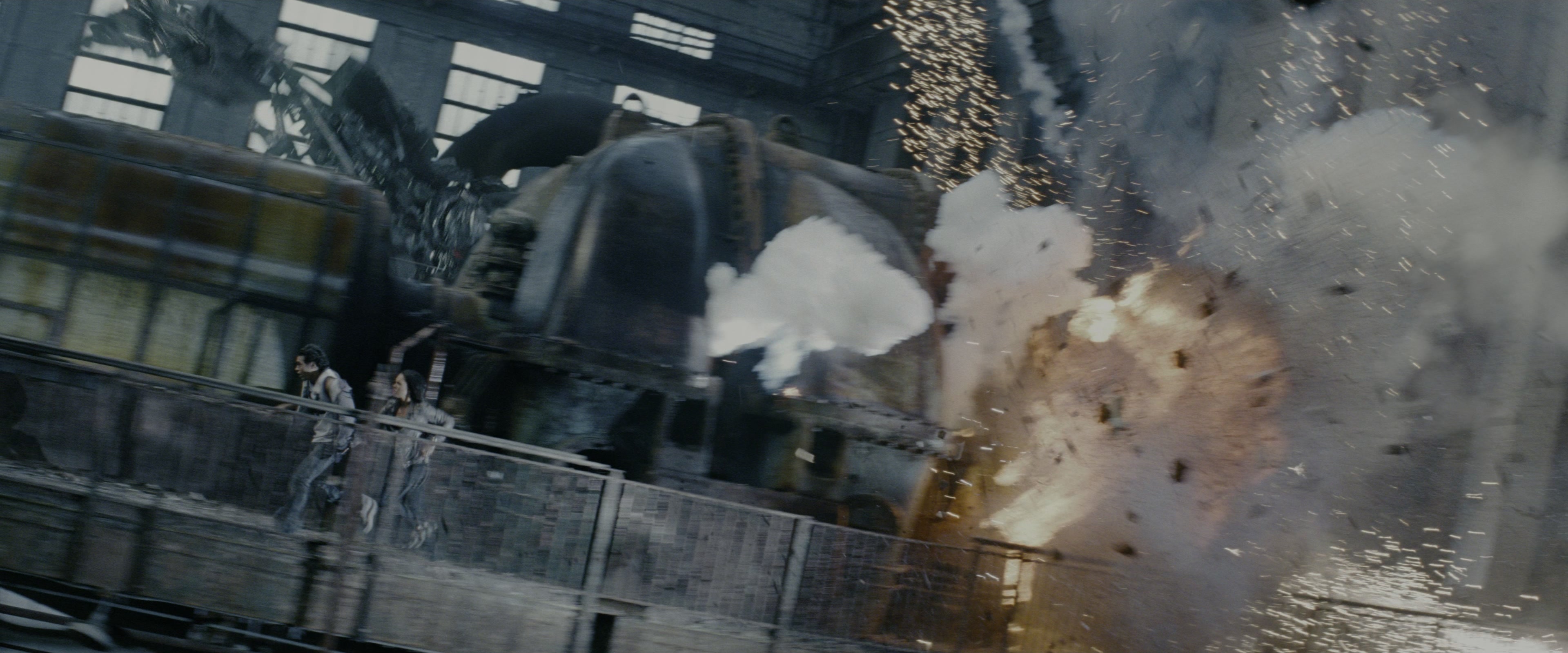 Transformers: Revenge of the Fallen (2009), wide, 2.40:1 — film still