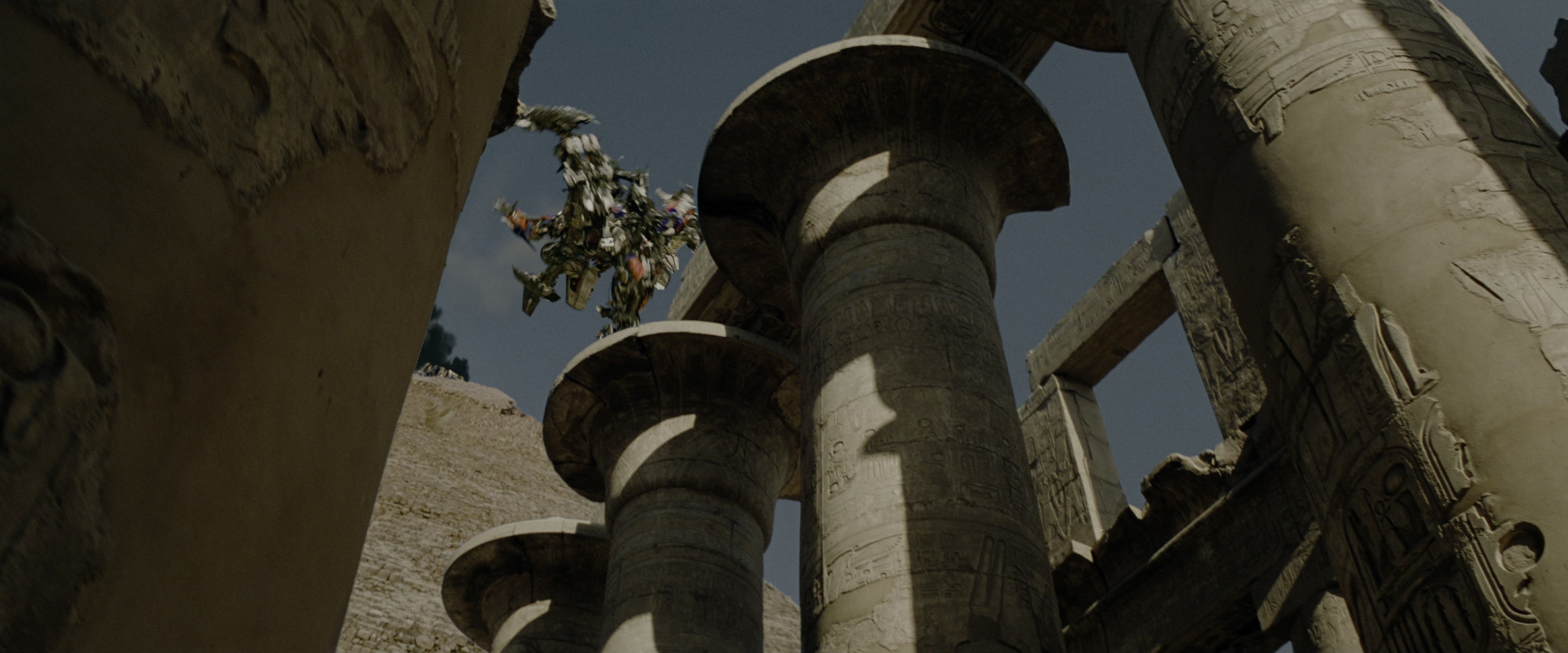 Transformers: Revenge of the Fallen (2009), wide, 2.40:1 — film still