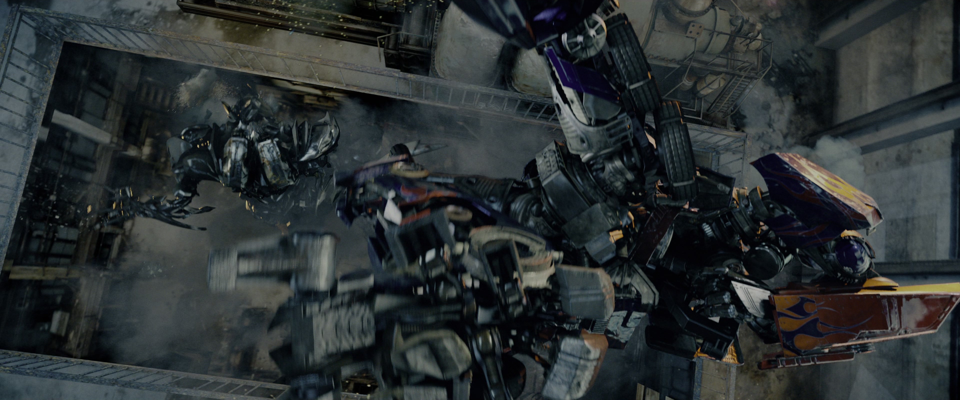 Transformers: Revenge of the Fallen (2009), wide, 2.40:1 — film still