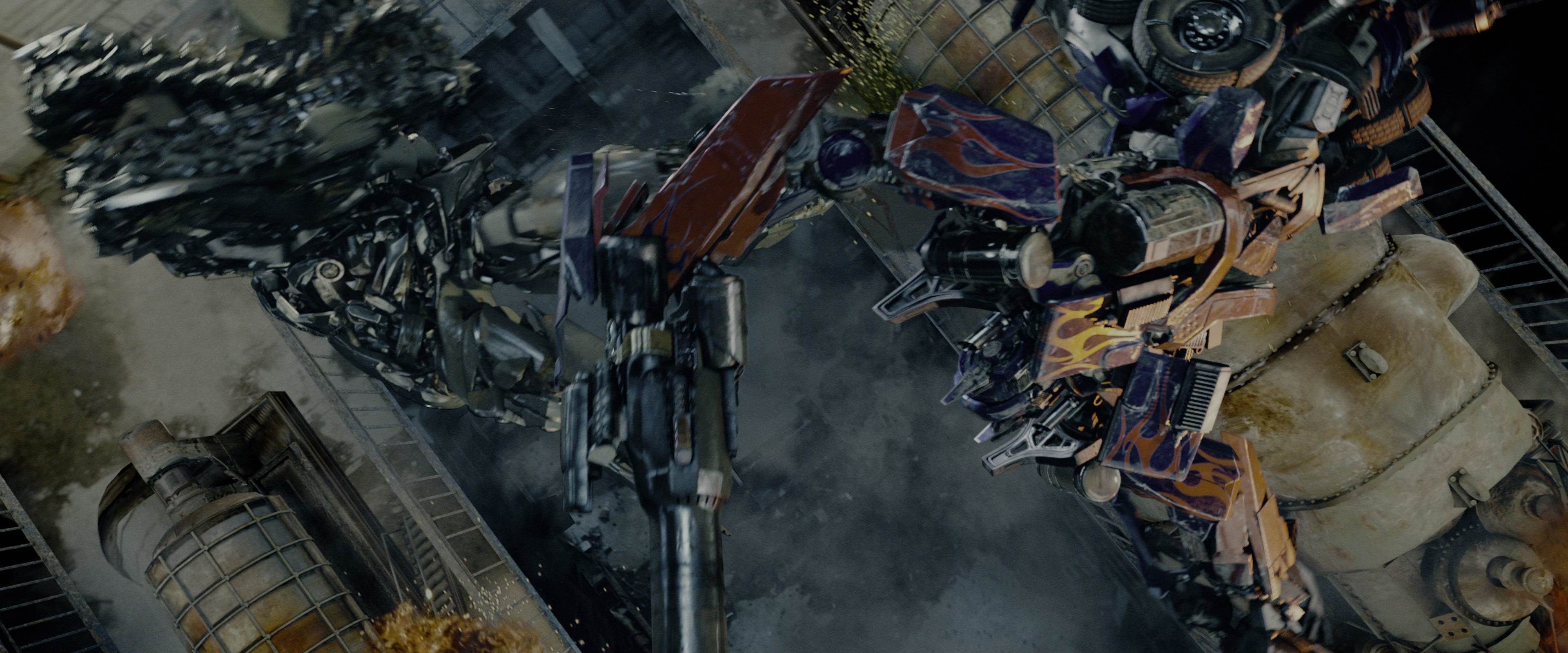Transformers: Revenge of the Fallen (2009), wide, 2.40:1 — film still