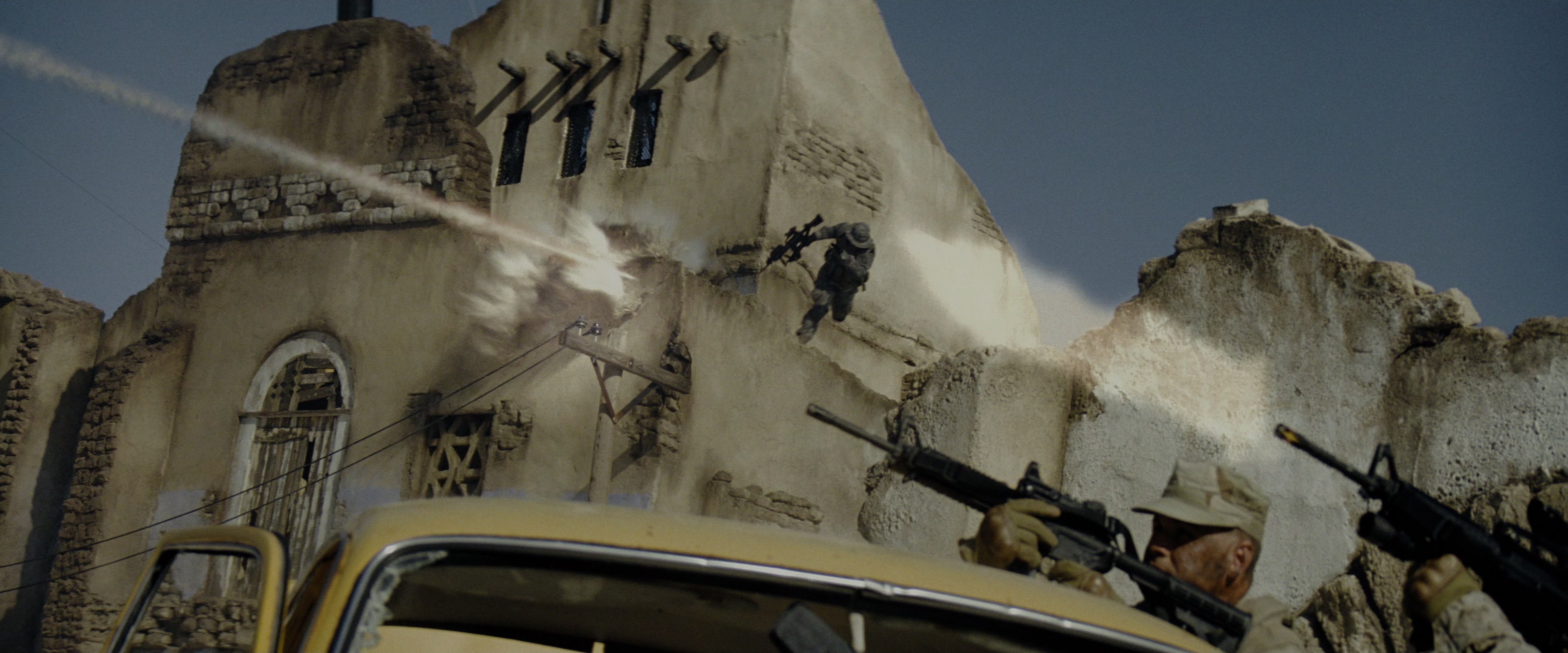 Transformers: Revenge of the Fallen (2009), wide, 2.40:1 — film still