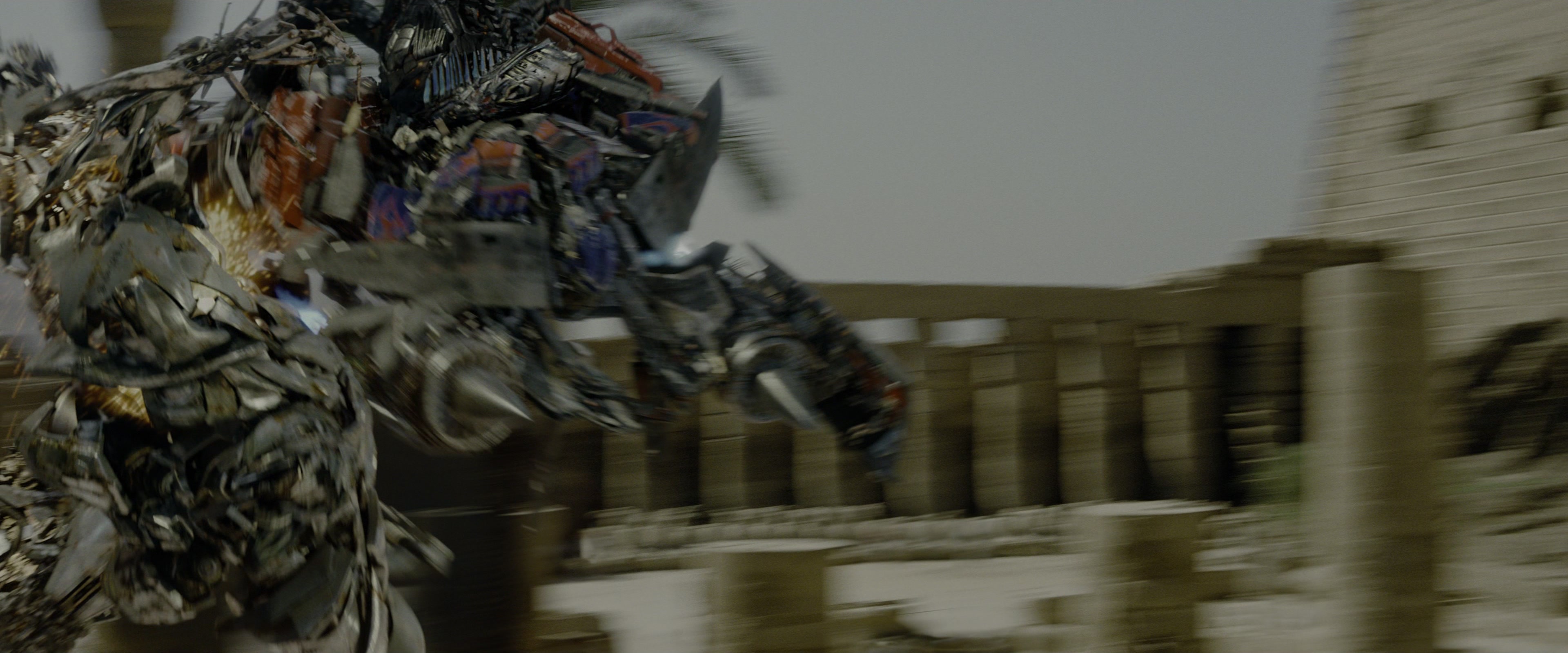 Transformers: Revenge of the Fallen (2009), wide, 2.40:1 — film still