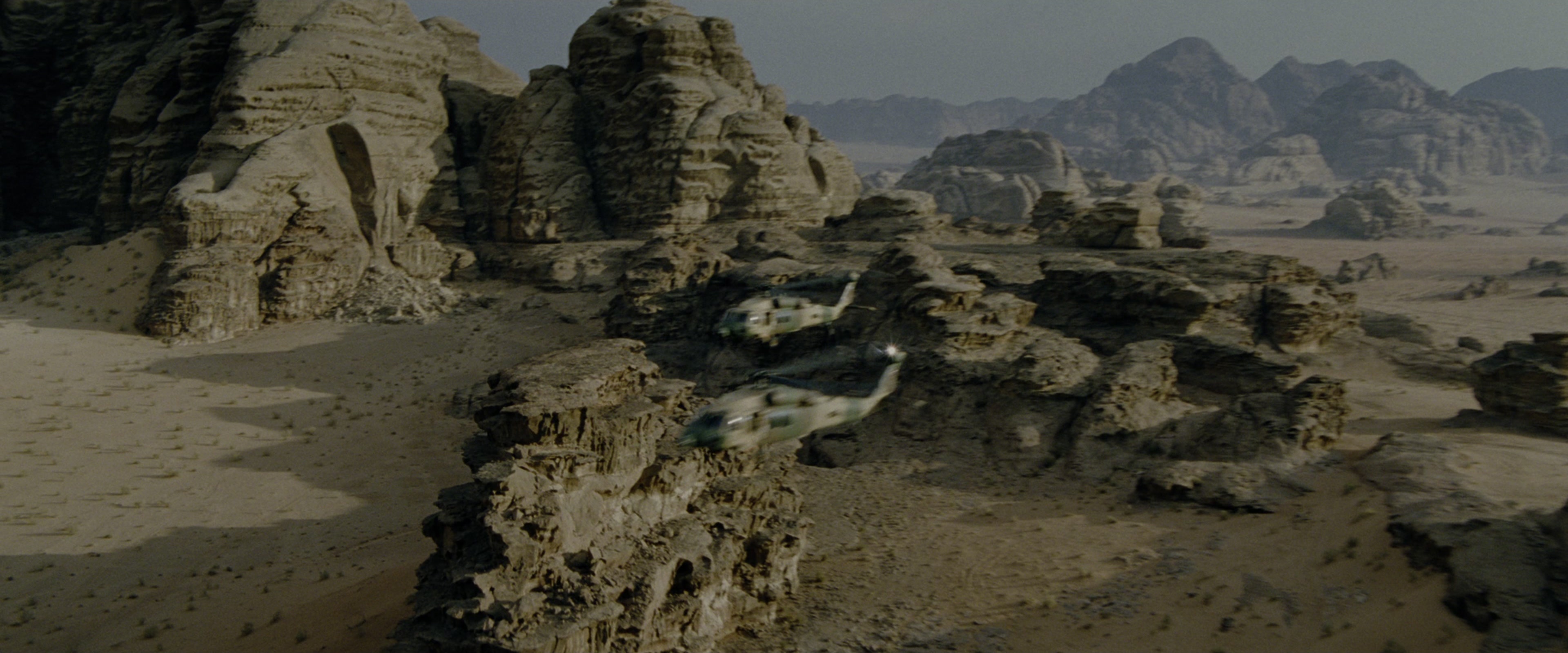Transformers: Revenge of the Fallen (2009), wide, 2.40:1 — film still